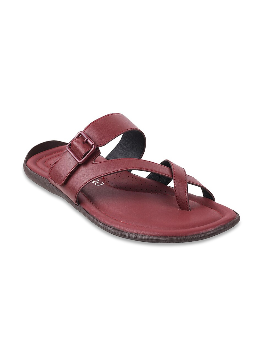 

Metro Men Maroon Comfort Sandals
