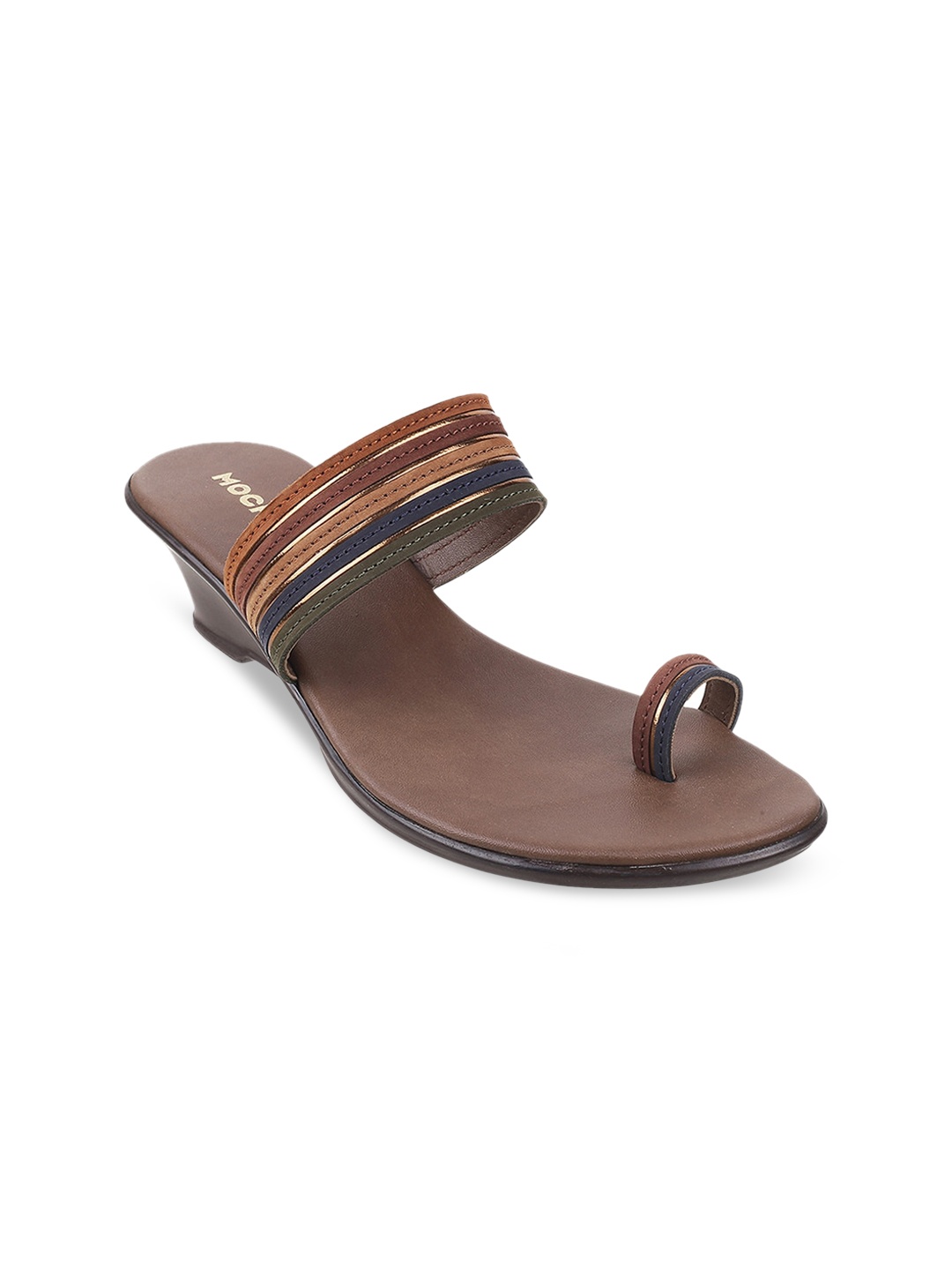 

Mochi Multicoloured Embellished Wedge Sandals, Multi