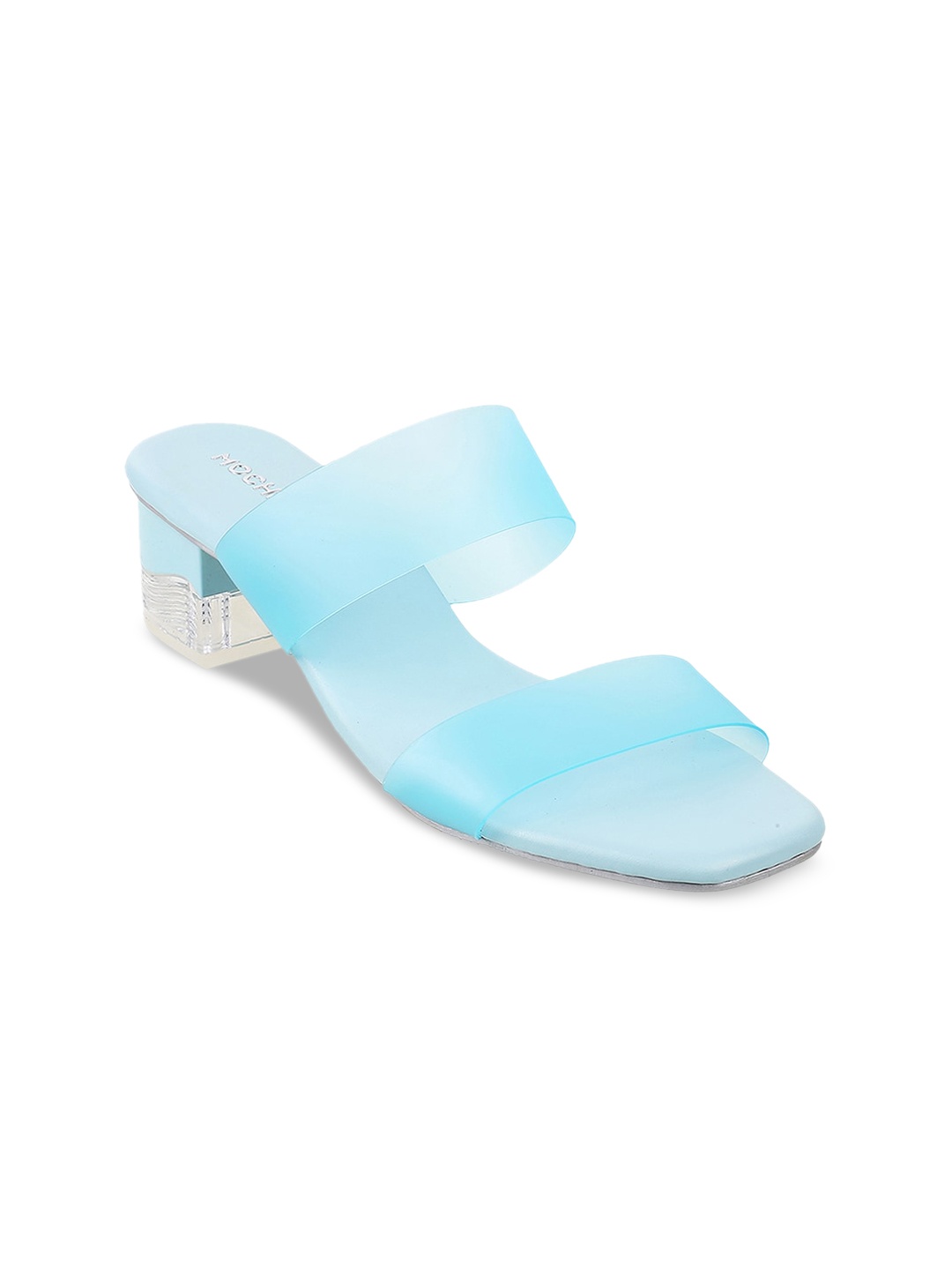 

Mochi Blue Block Sandals