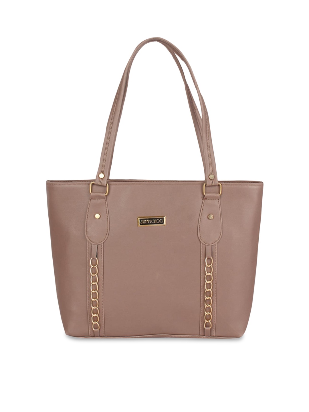 

Leather Retail Maroon PU Structured Shoulder Bag