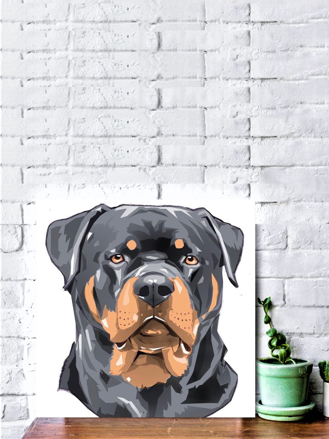 

Gallery99 Black Dog Textured Wood Wall Decor