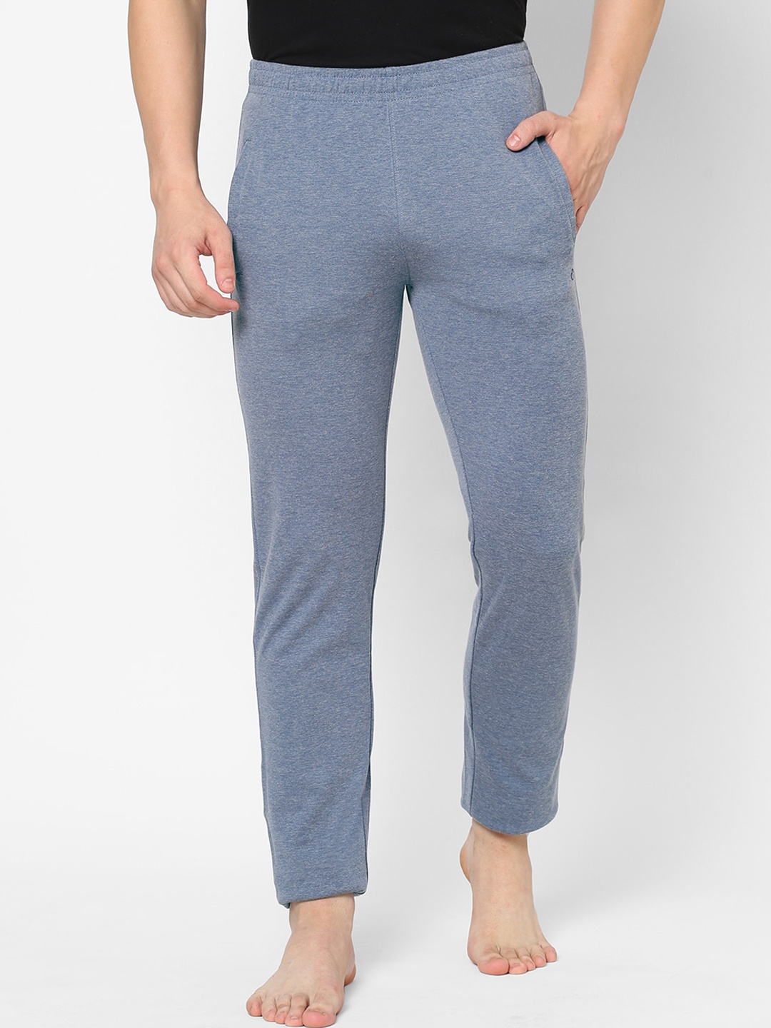 

Sweet Dreams Men Blue Solid Lounge Pants