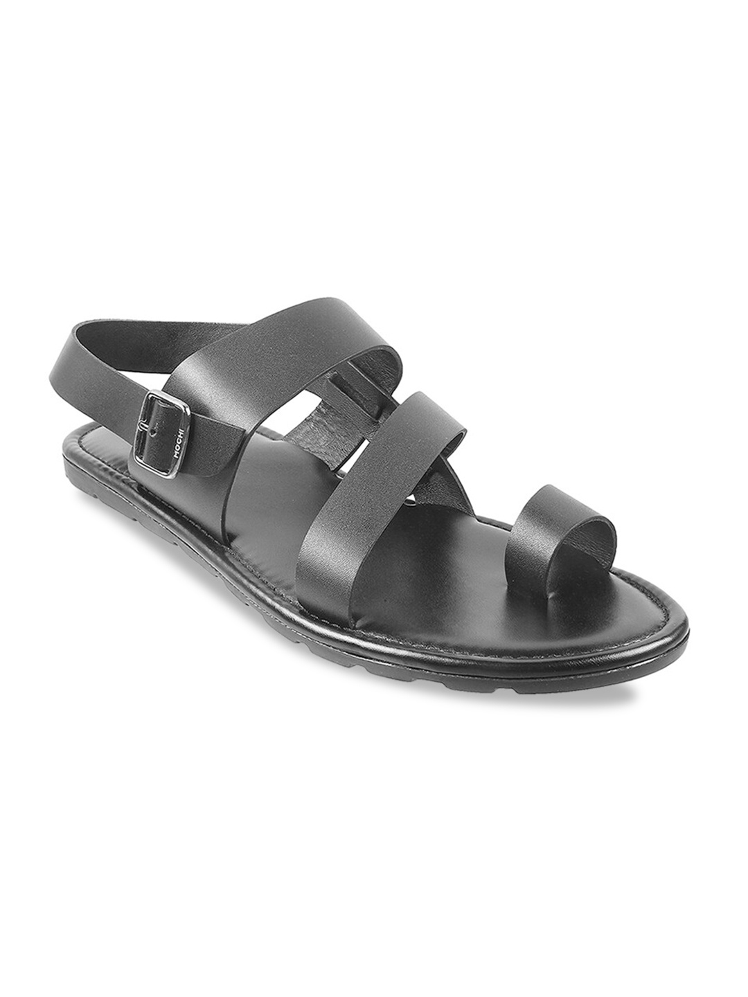

Mochi Men Black Comfort Sandals