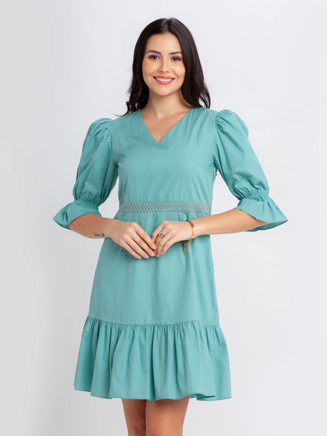 

Zink London Green Dress
