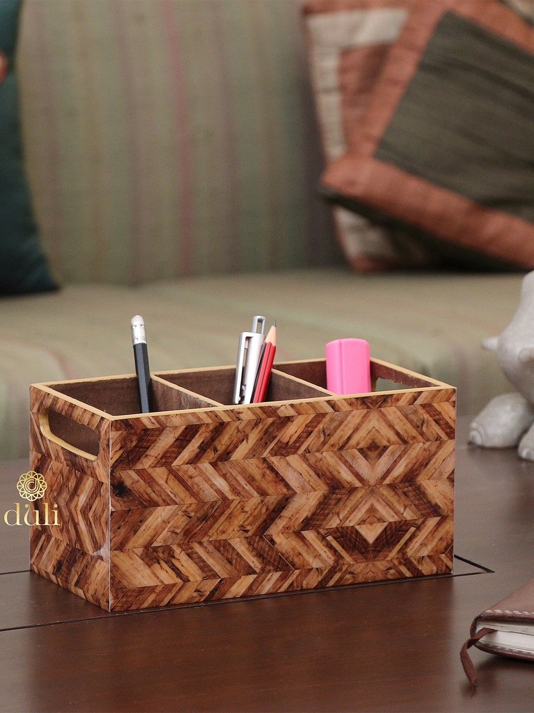 

DULI Brown Textured Utility Holder