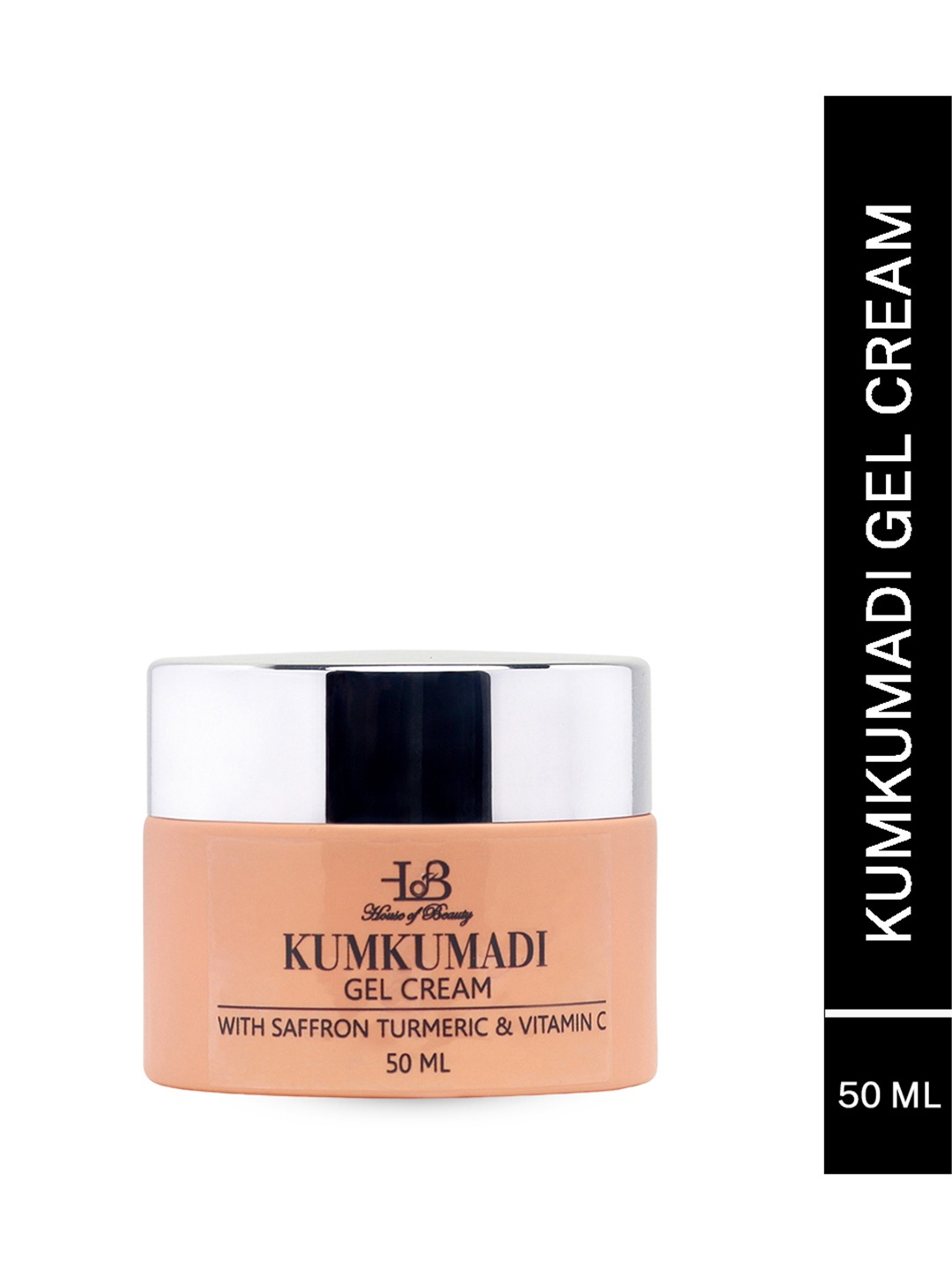 

House of Beauty Kumkumadi Gel Cream with Saffron Turmeric & Vitamin C - 50 ml, Peach