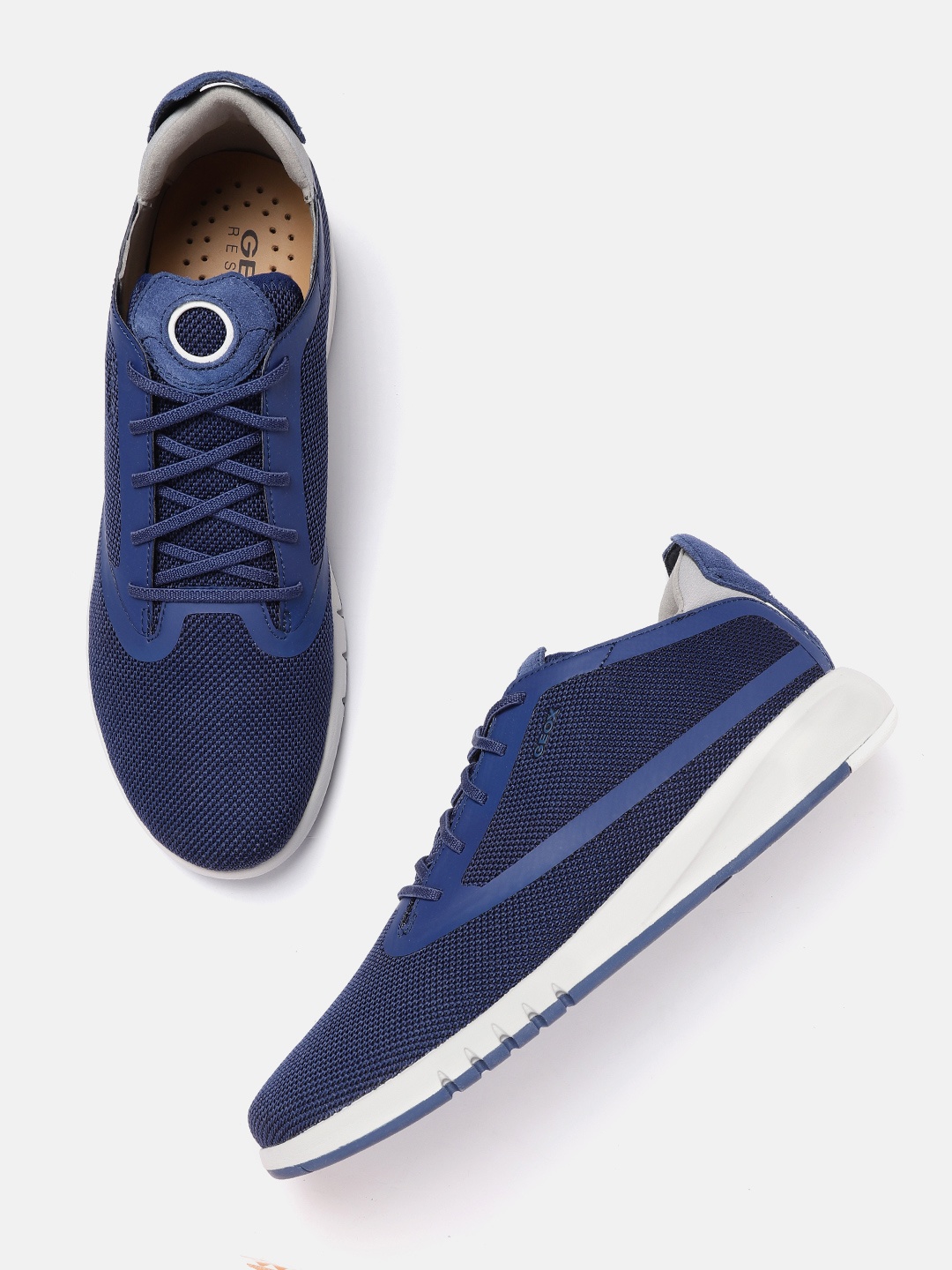 

Geox Men Blue Lightweight Sneakers