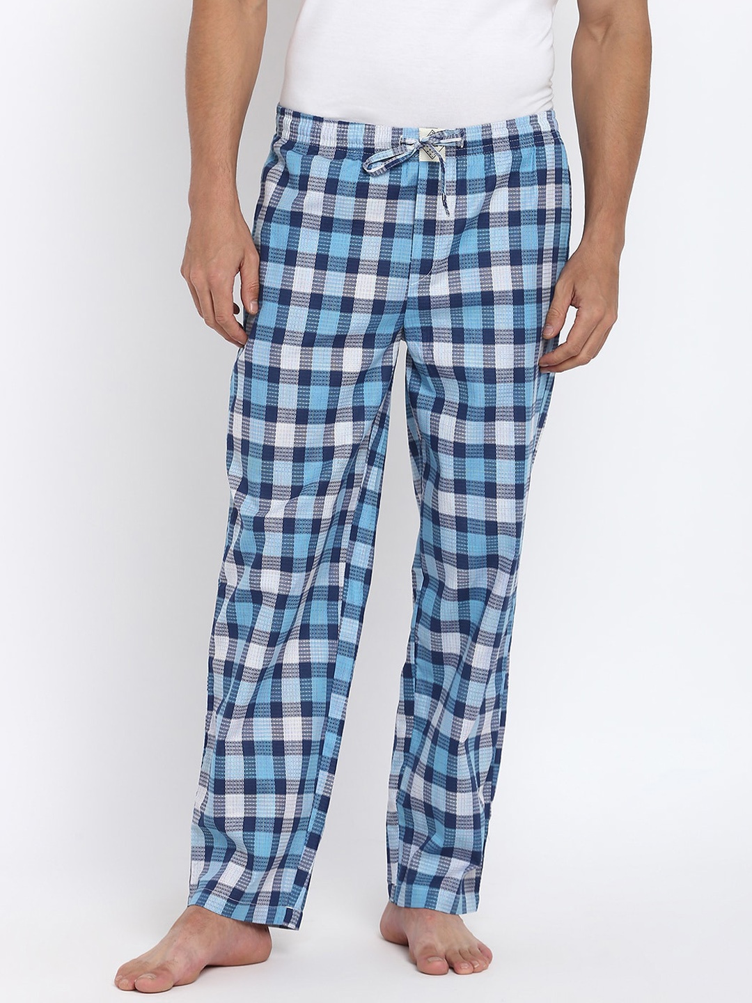 

abof Men Blue Regular Fit Lounge Pants