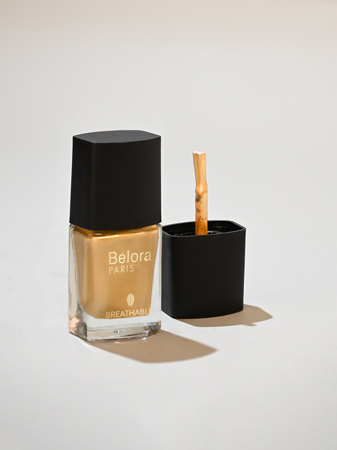 

Belora Paris Breathable Longstay Sustainable Nail Polish - Met Gold 22