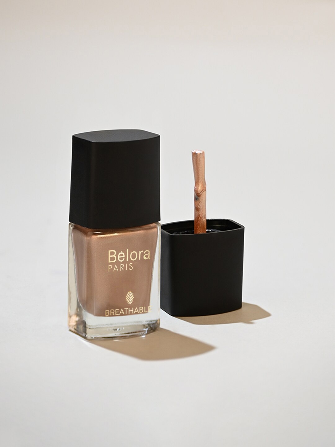 

Belora Paris Breathable Made Safe Longstay Sustainable Nail Polish - Met Champange 26, Champagne