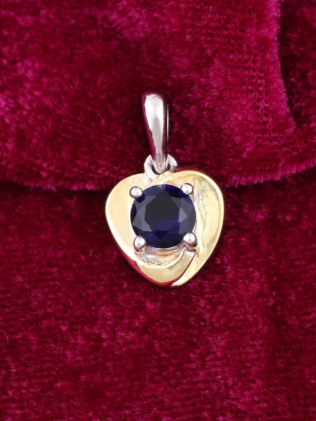 

Silgo Sterling Silver Rhodium-Plated White CZ-Studded Pendant