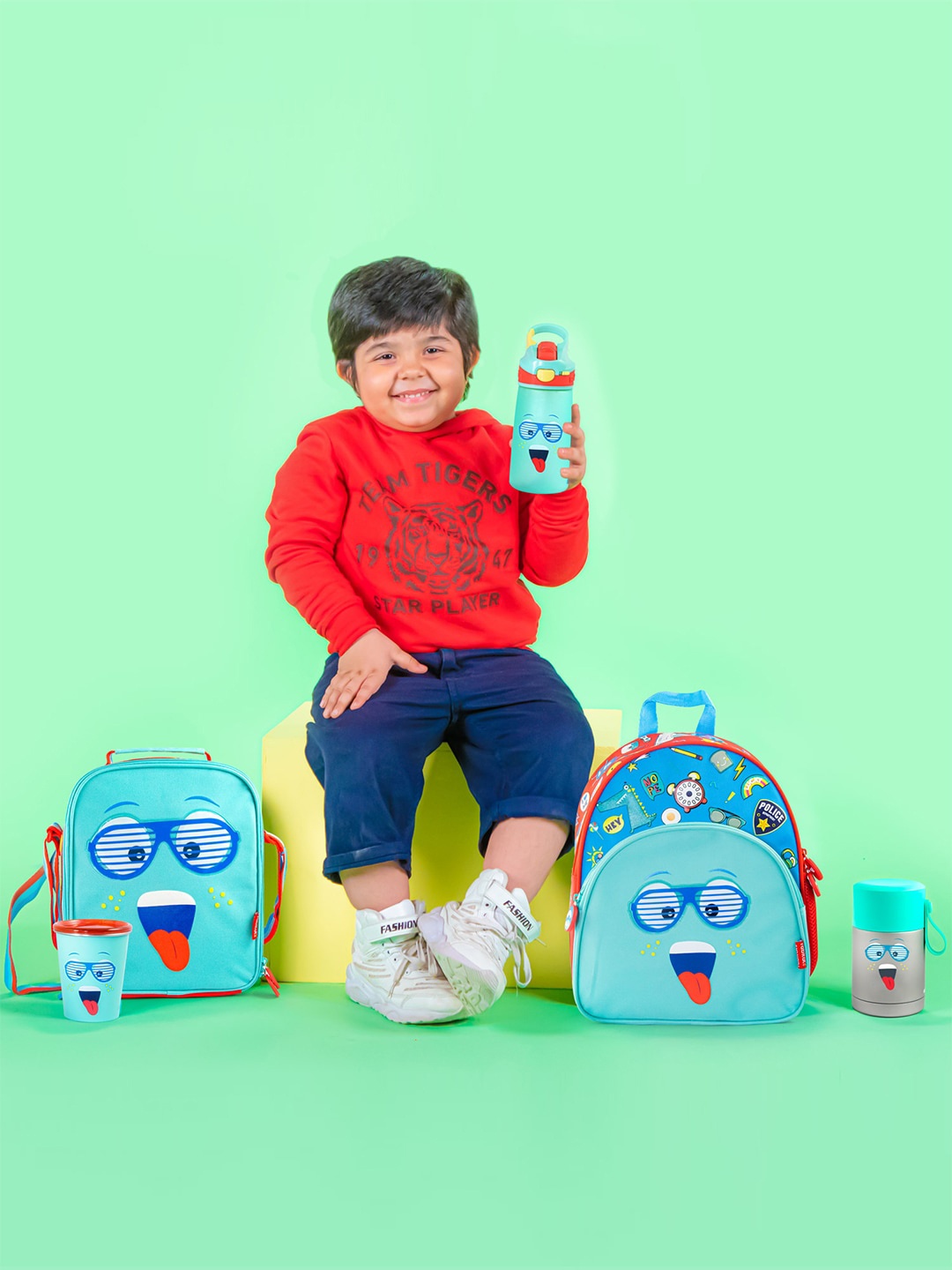 

Rabitat Boys Blue Sipper Water Bottle