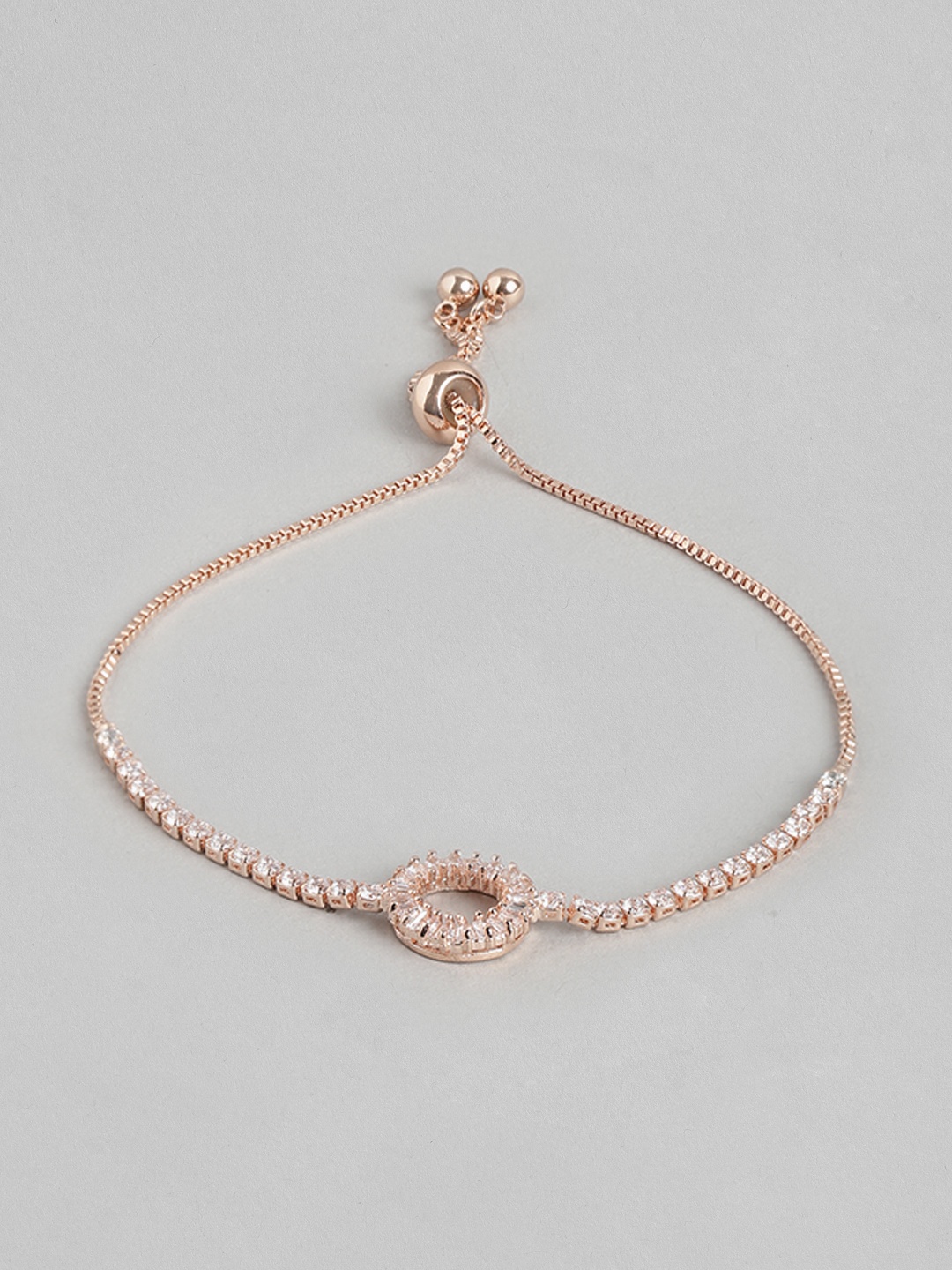 

Blueberry Women Gold-Toned Gold-Plated Charm Bracelet