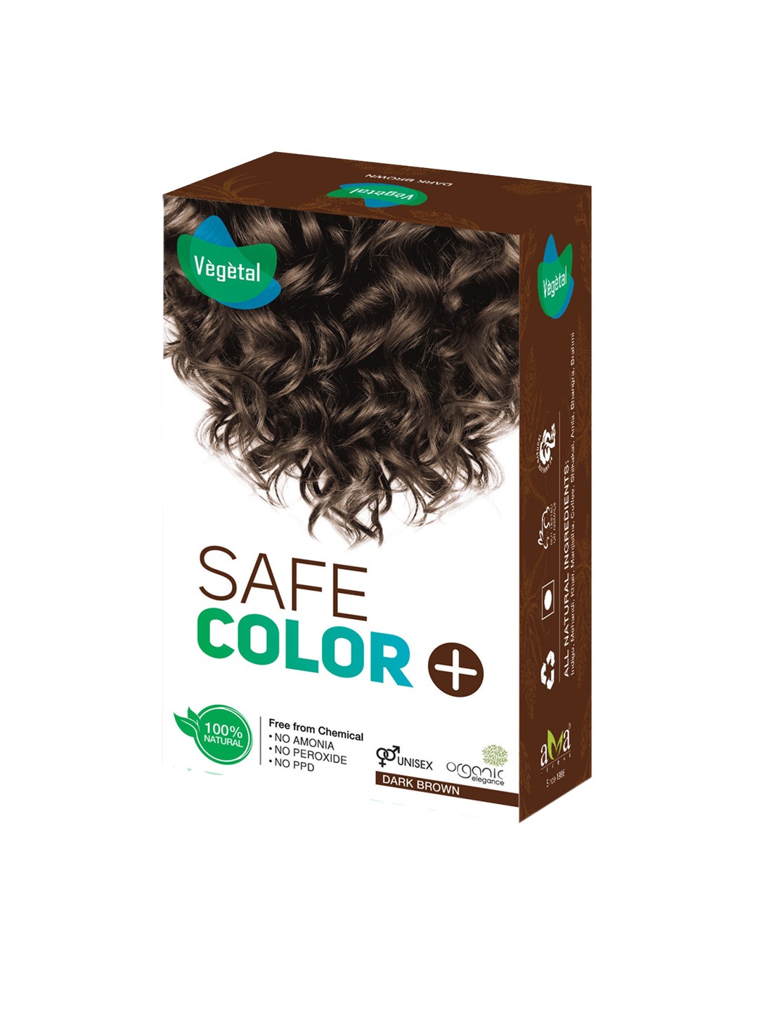 

Vegetal Unisex Brown Hair Colour