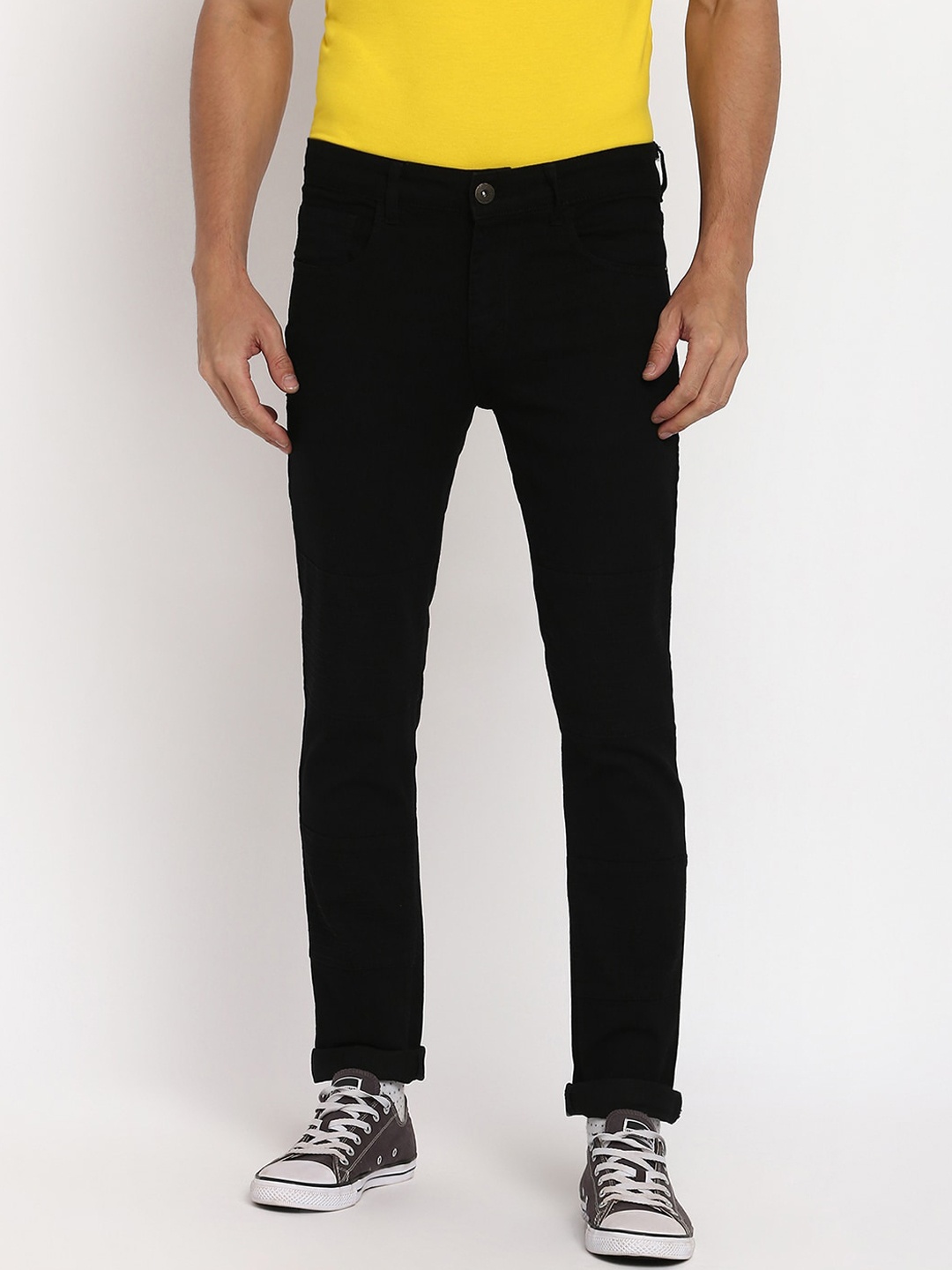

abof Men Black Slim Fit Jeans