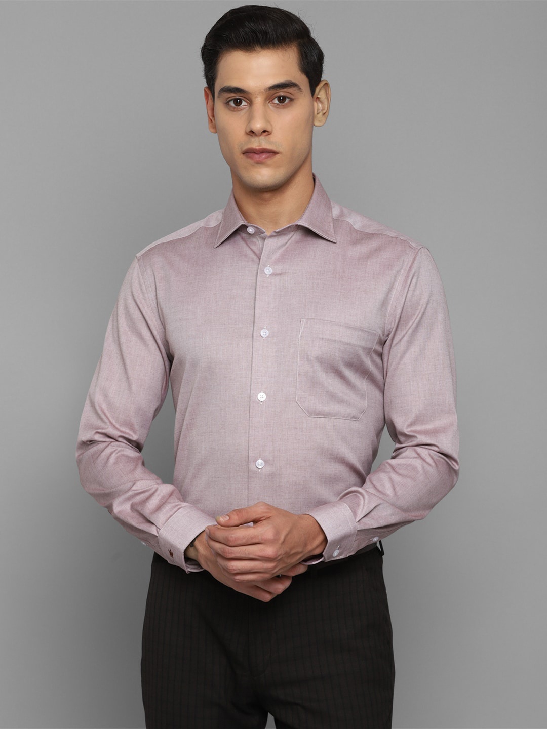 

Louis Philippe Men Pink Formal Shirt