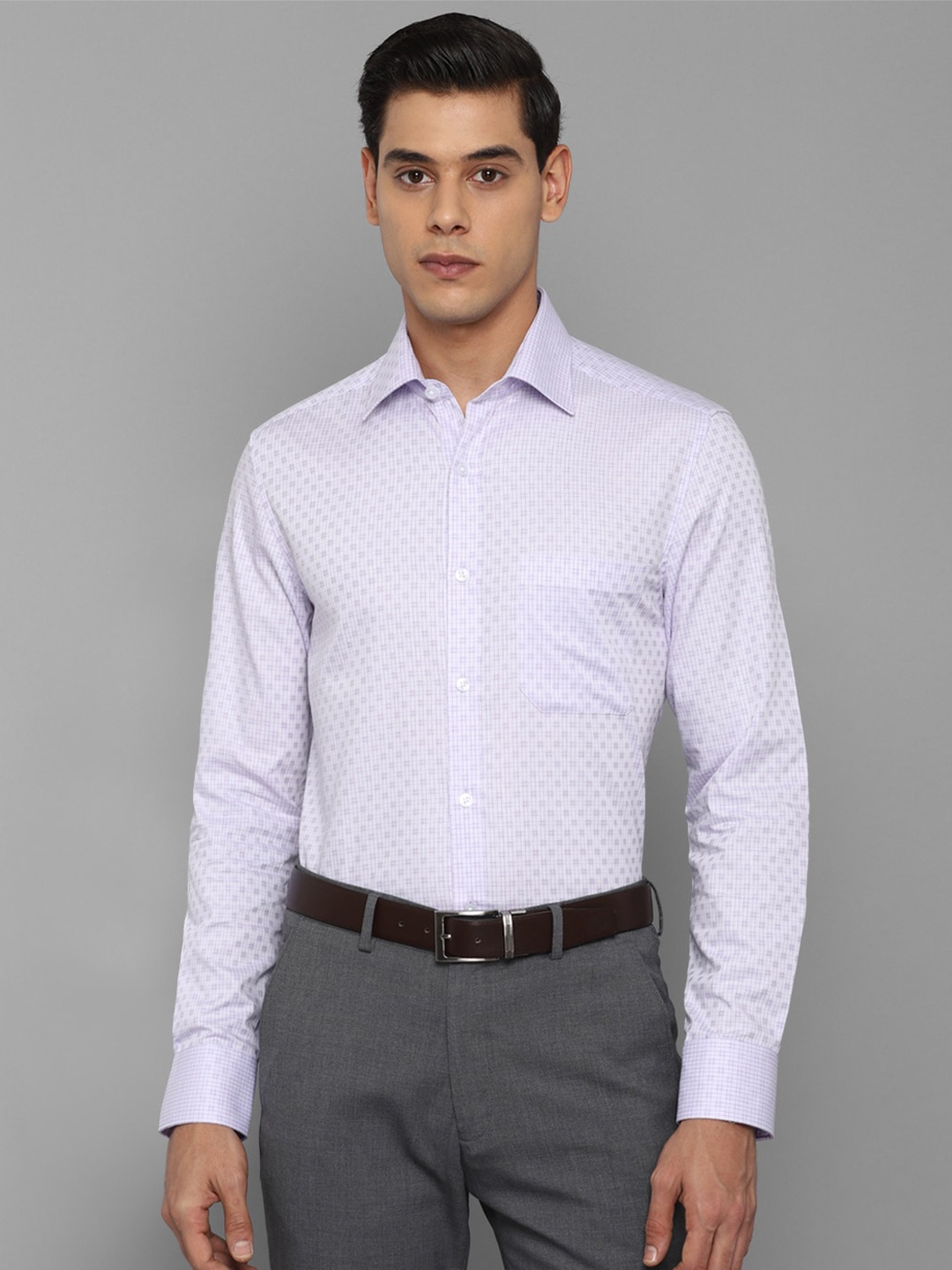 

Louis Philippe Men White Formal Shirt