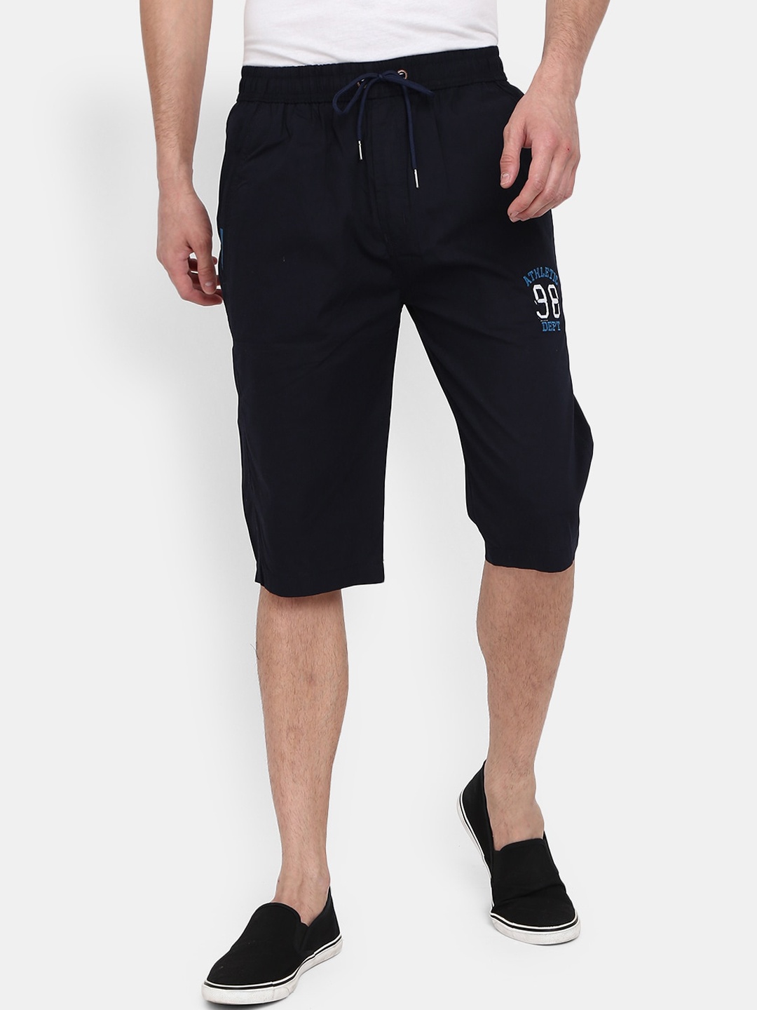 

V-Mart Men Navy Blue Shorts