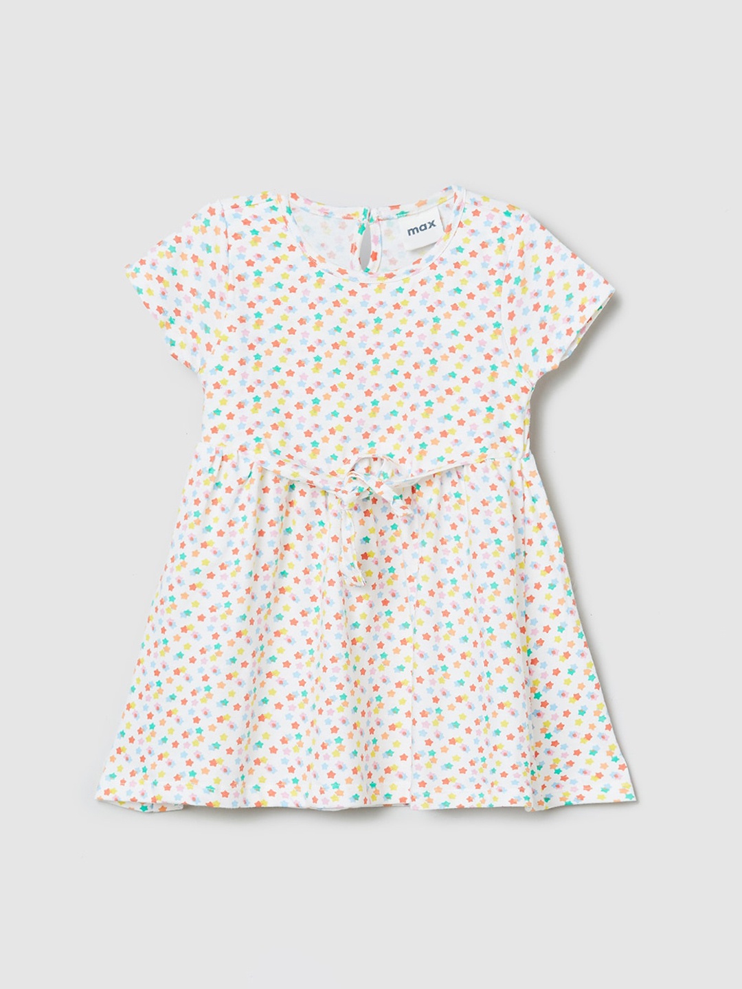 

max White Floral Dress