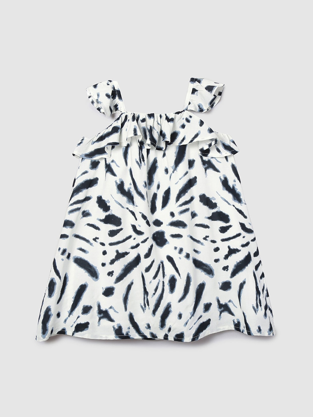 

max White A-Line Dress