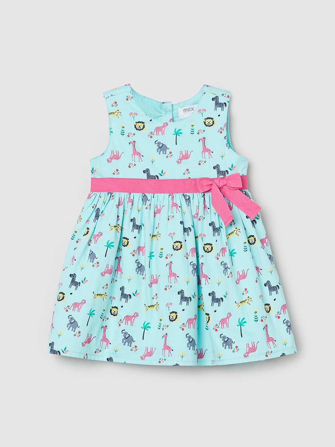 

max Green Floral Dress