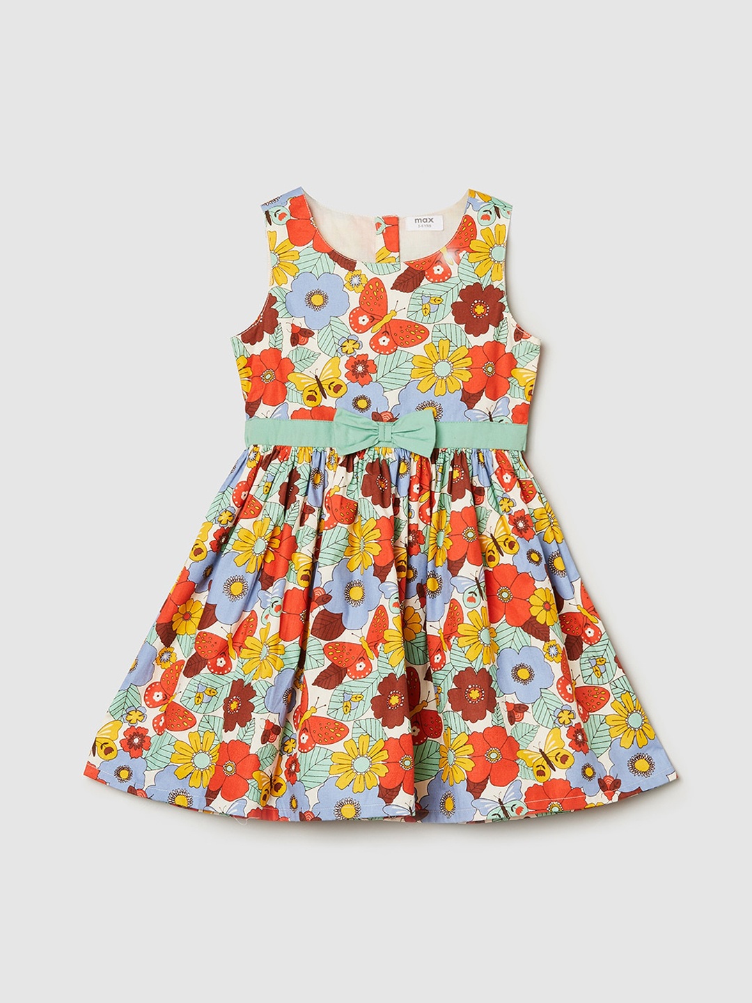 

max Multicoloured Floral Dress, Multi