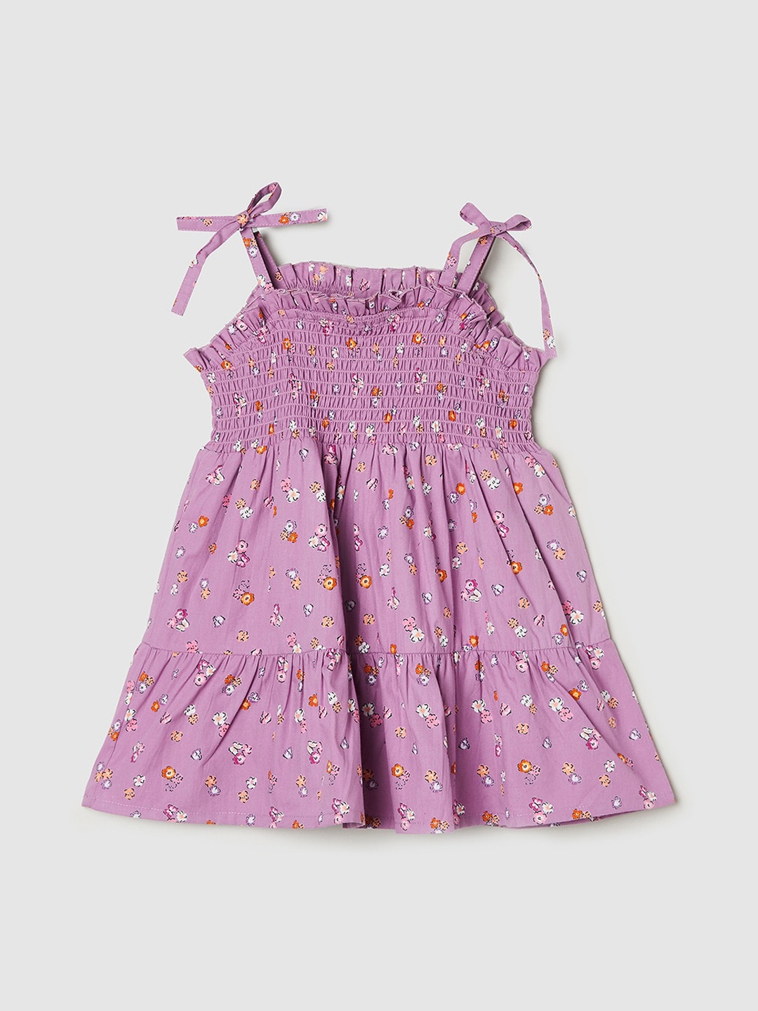 

max Lavender Floral Empire Dress