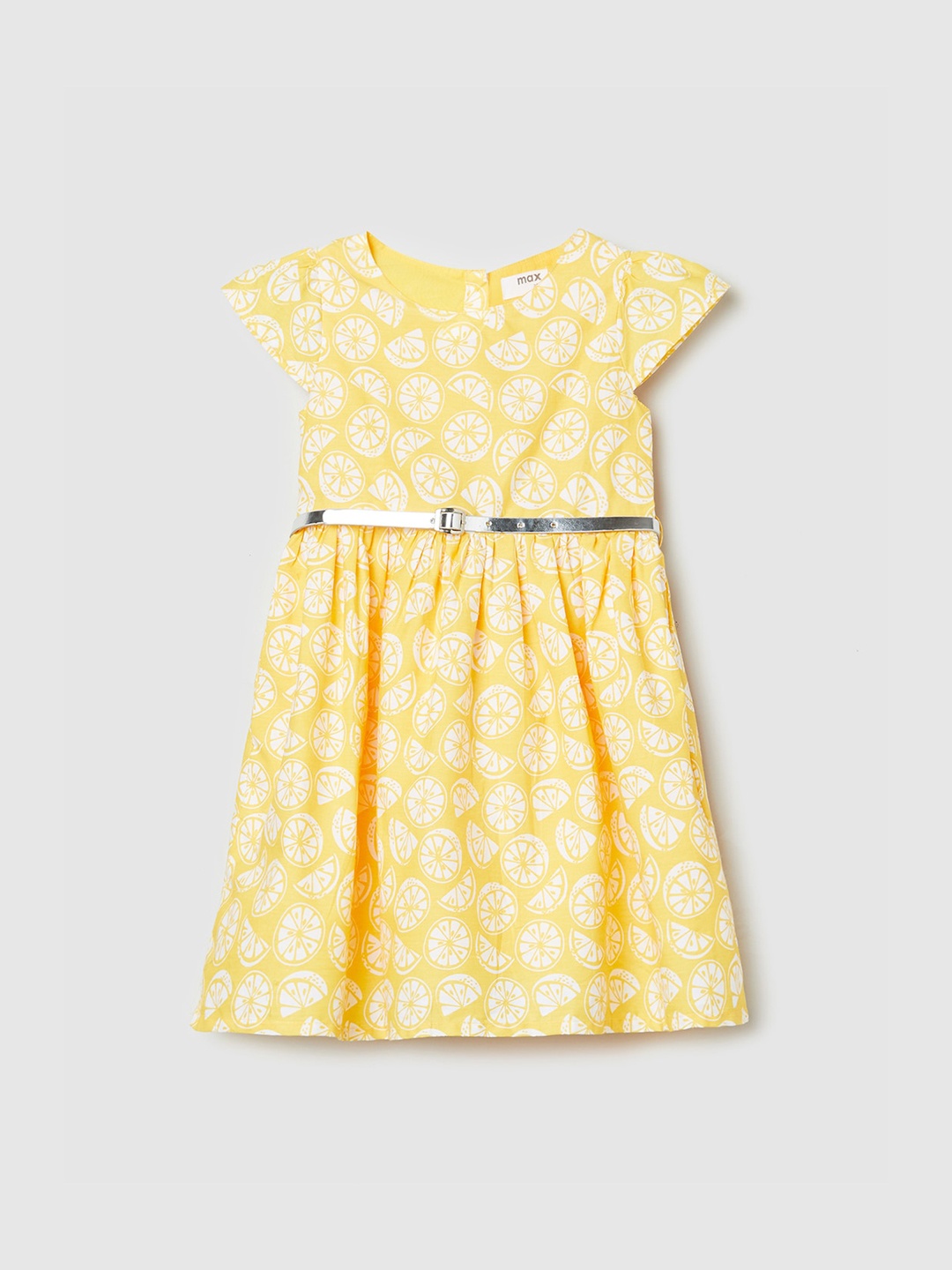 

max Yellow Floral Dress
