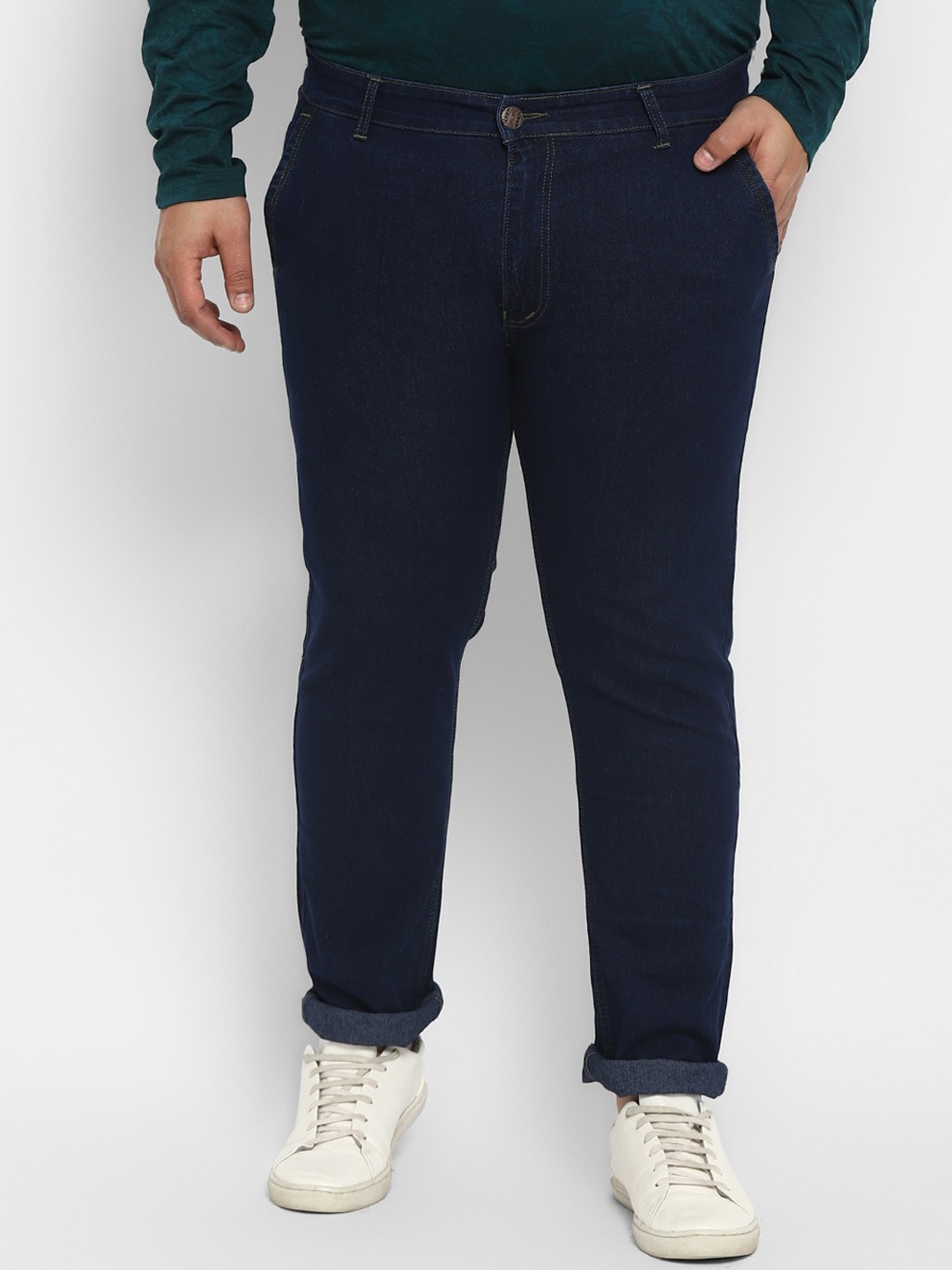 

Urbano Plus Men Blue Stretchable Jeans