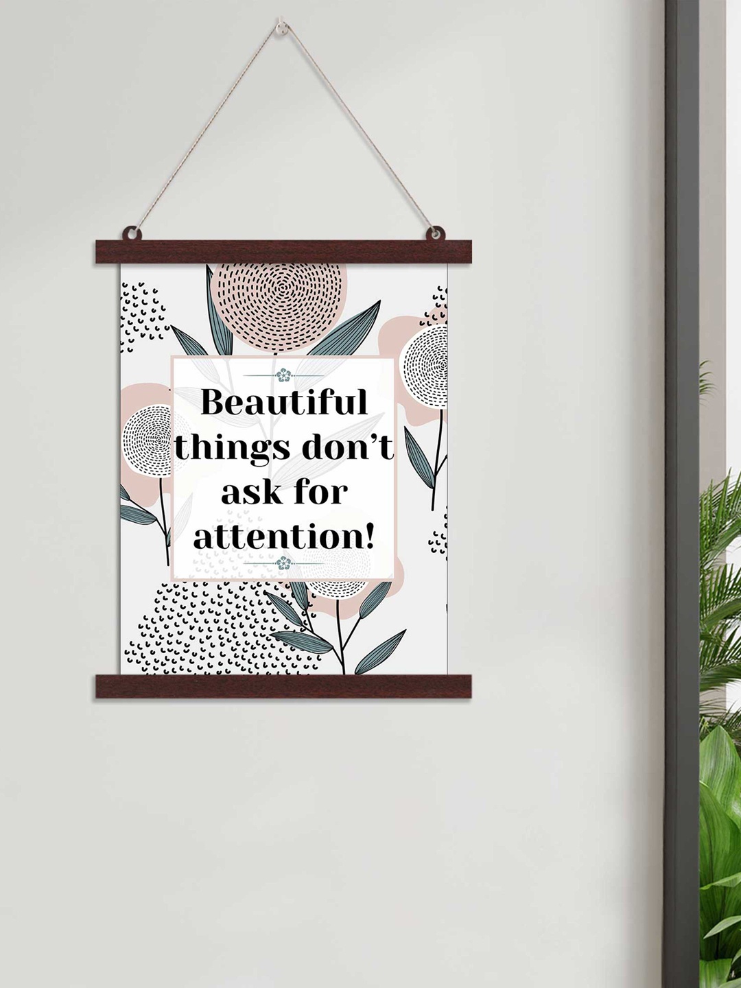 

Art Street Multi Color Beautiful Things Canvas Wall Hanging Art
