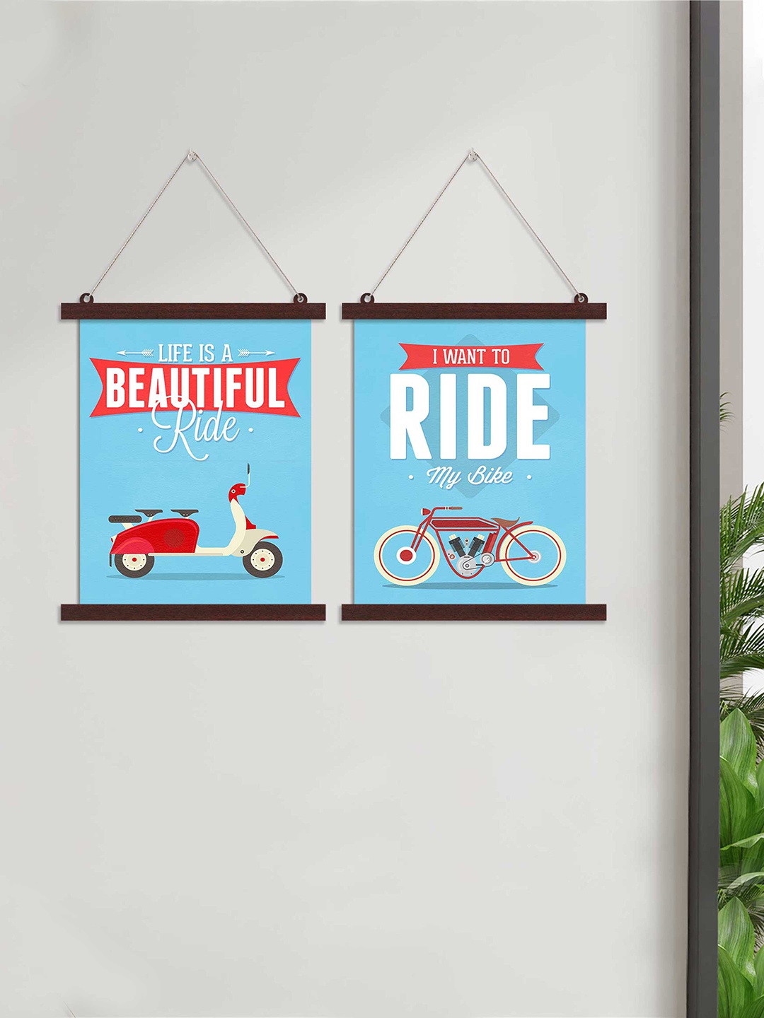 

Art Street Multi Colored Vintage Vehicle Canvas Wall Hanging Art