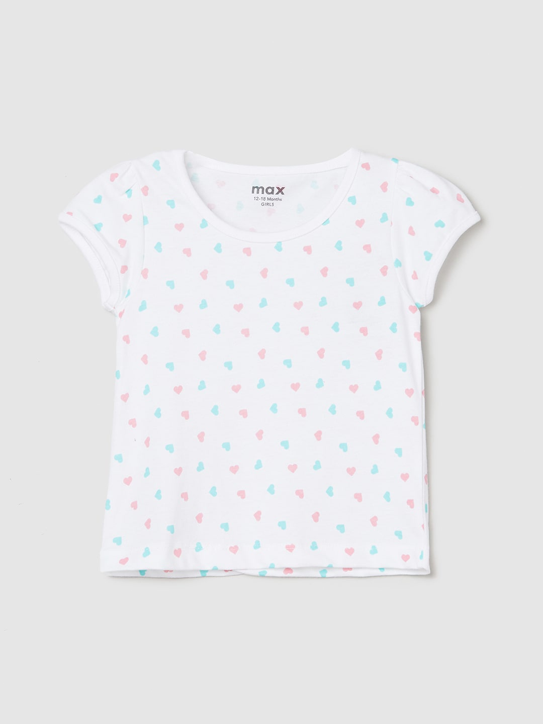 

max Multicoloured Print Top, Multi