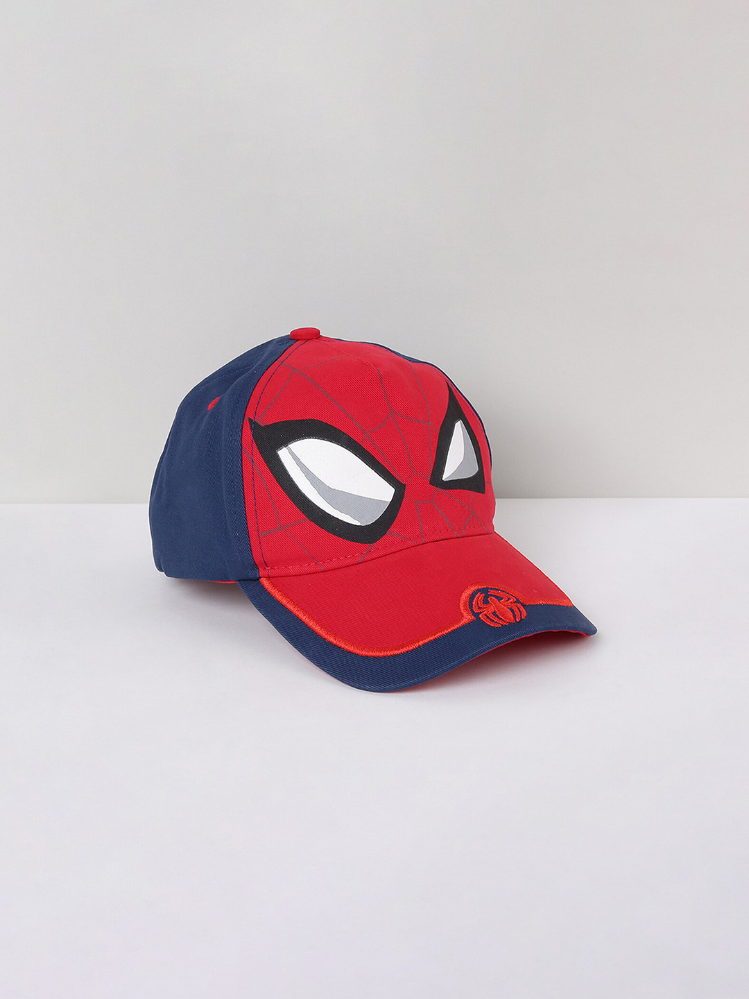 

max Boys Blue & Red Spider-Man Printed Baseball Cap