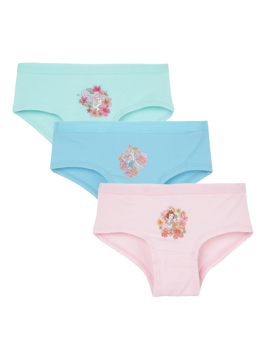 

Charm n Cherish Girls Pack of 3 Hipster Briefs, Pink