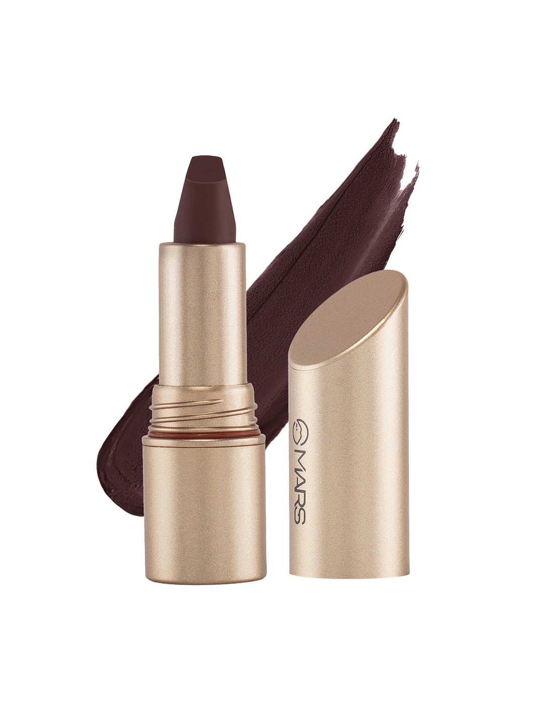 

MARS Matinee Non Transfer Smudge Proof Ultra Pigmented Lipstick - Majestic Mulberry 13, Brown