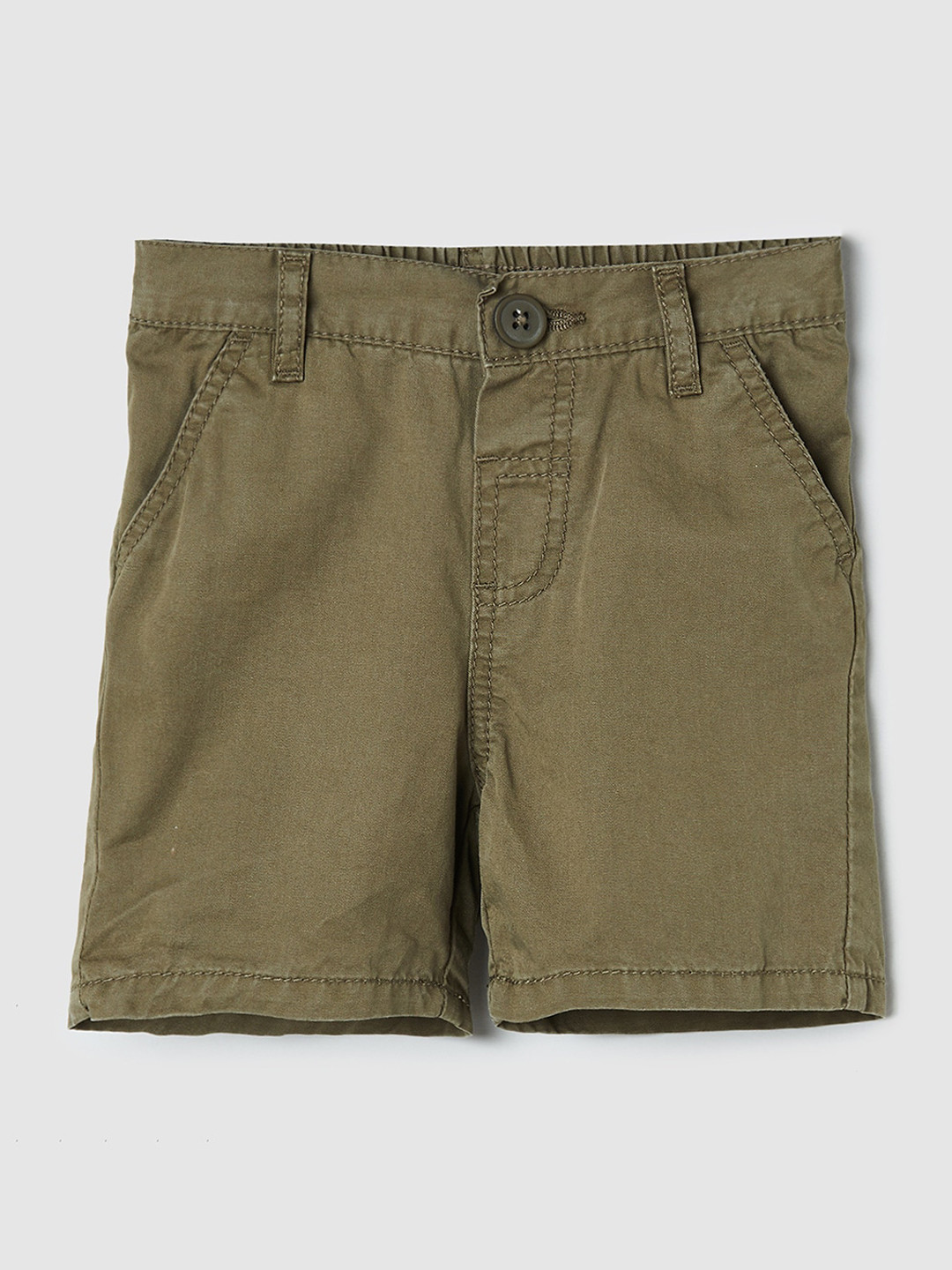 

max Boys Olive Green Shorts