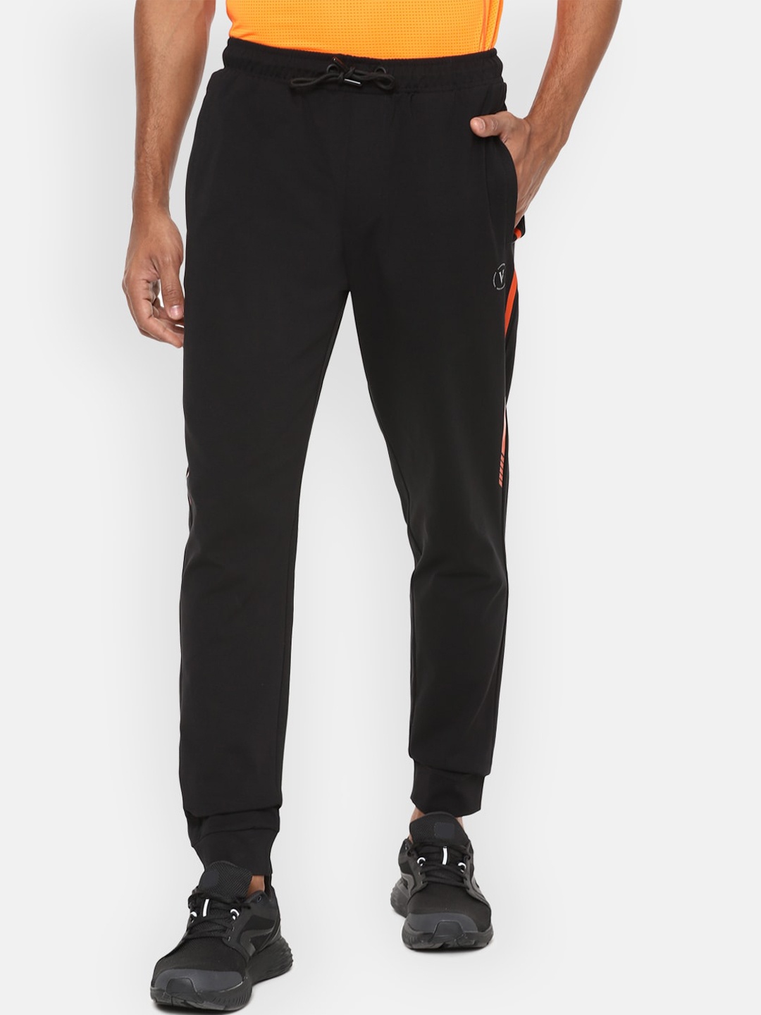 

Van Heusen Flex Men Black Solid Slim Fit Jogger