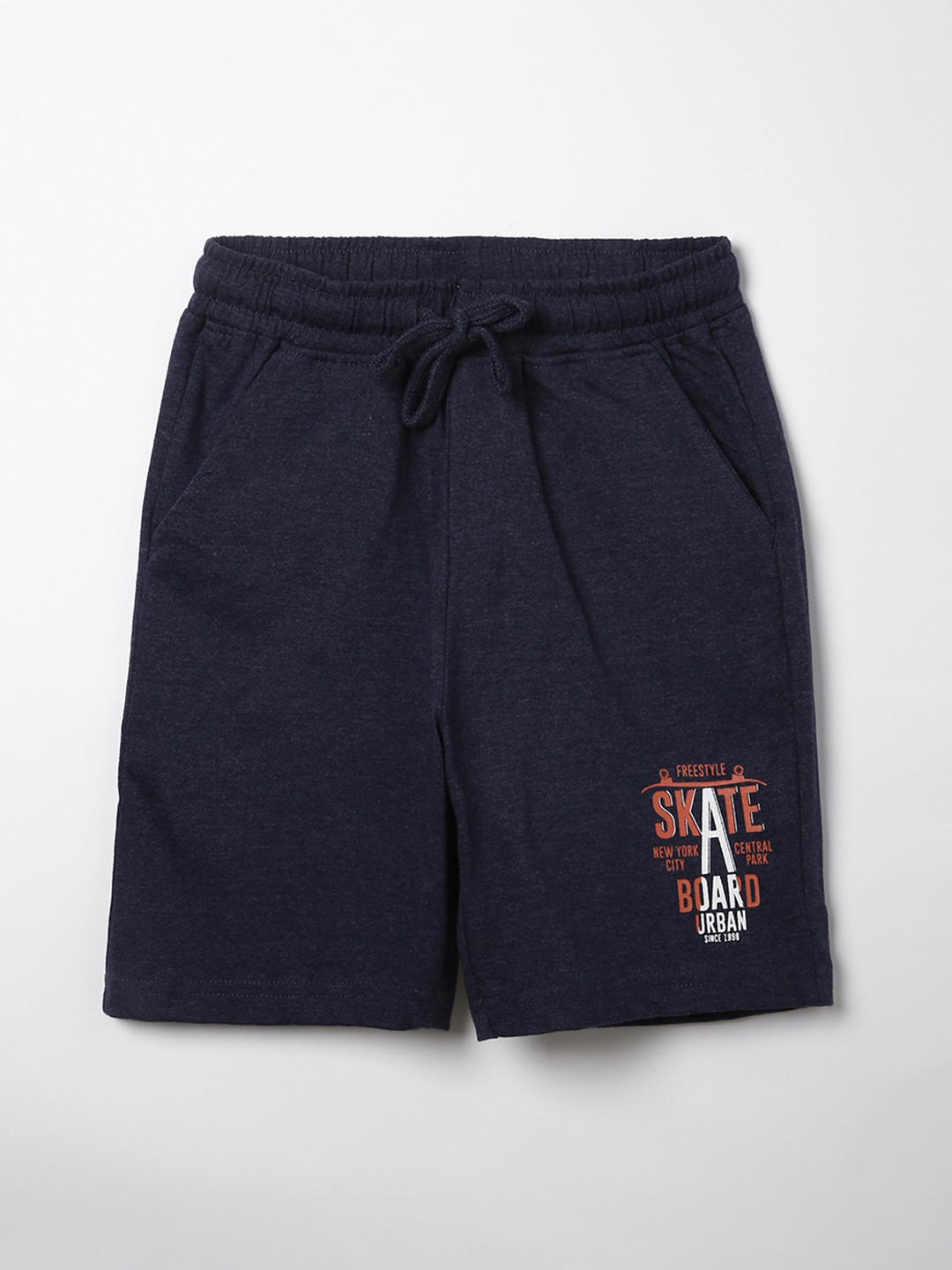 

Fame Forever by Lifestyle Boys Navy Blue Slim Fit Shorts