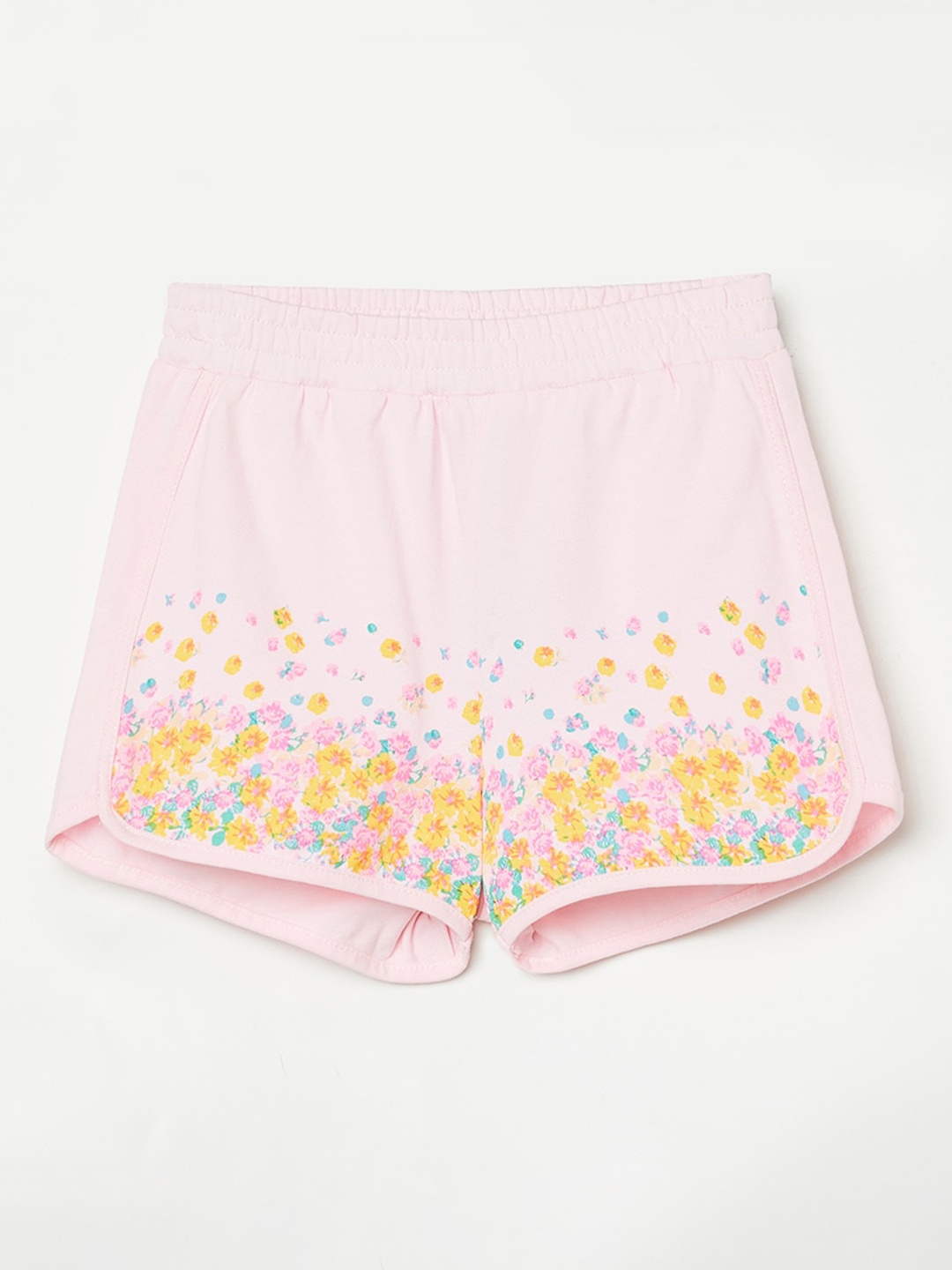 

Fame Forever by Lifestyle Girls Pink Floral Printed Hot Pants Shorts