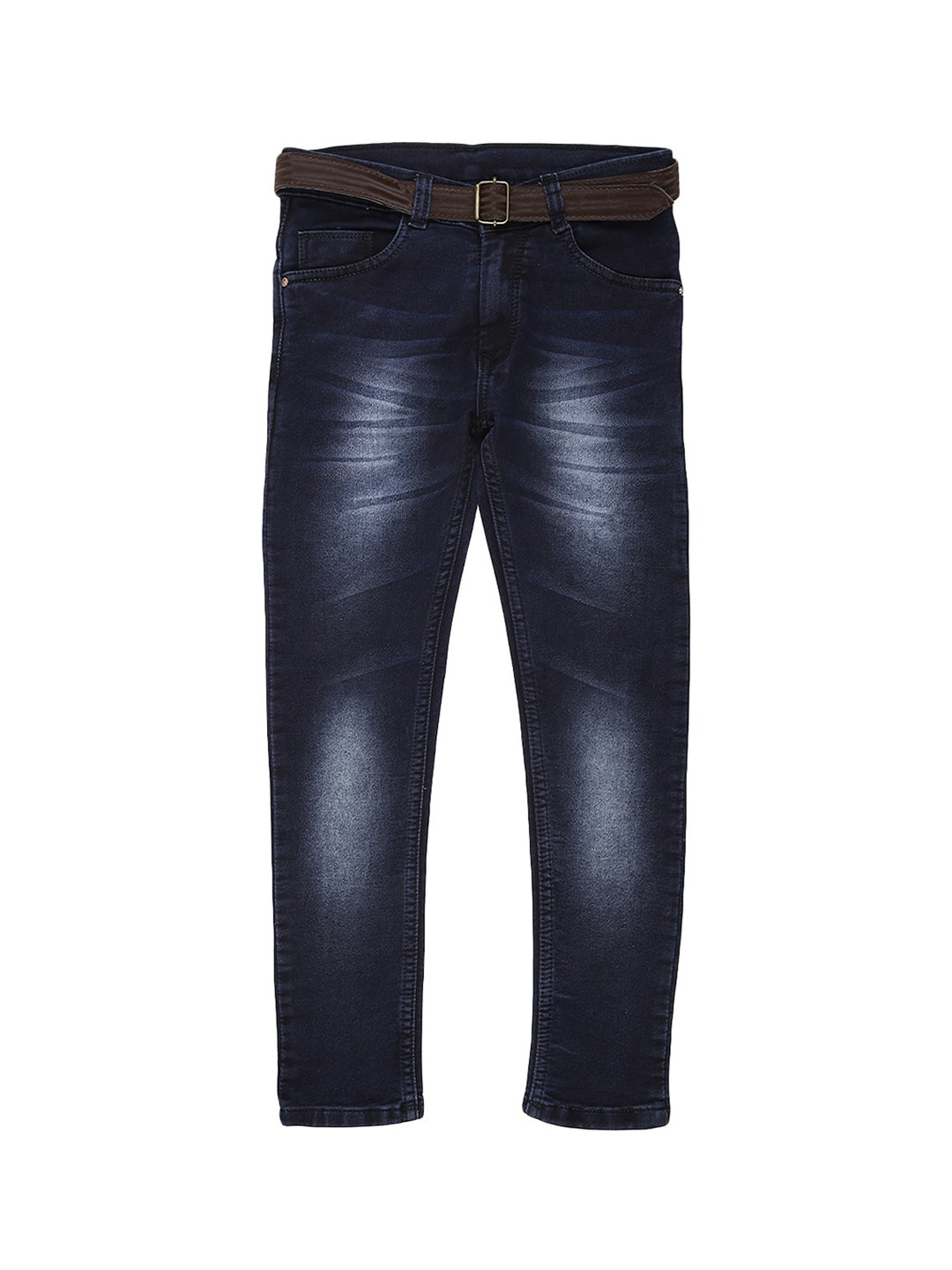 

V-Mart Boys Blue Heavy Fade Stretchable Jeans