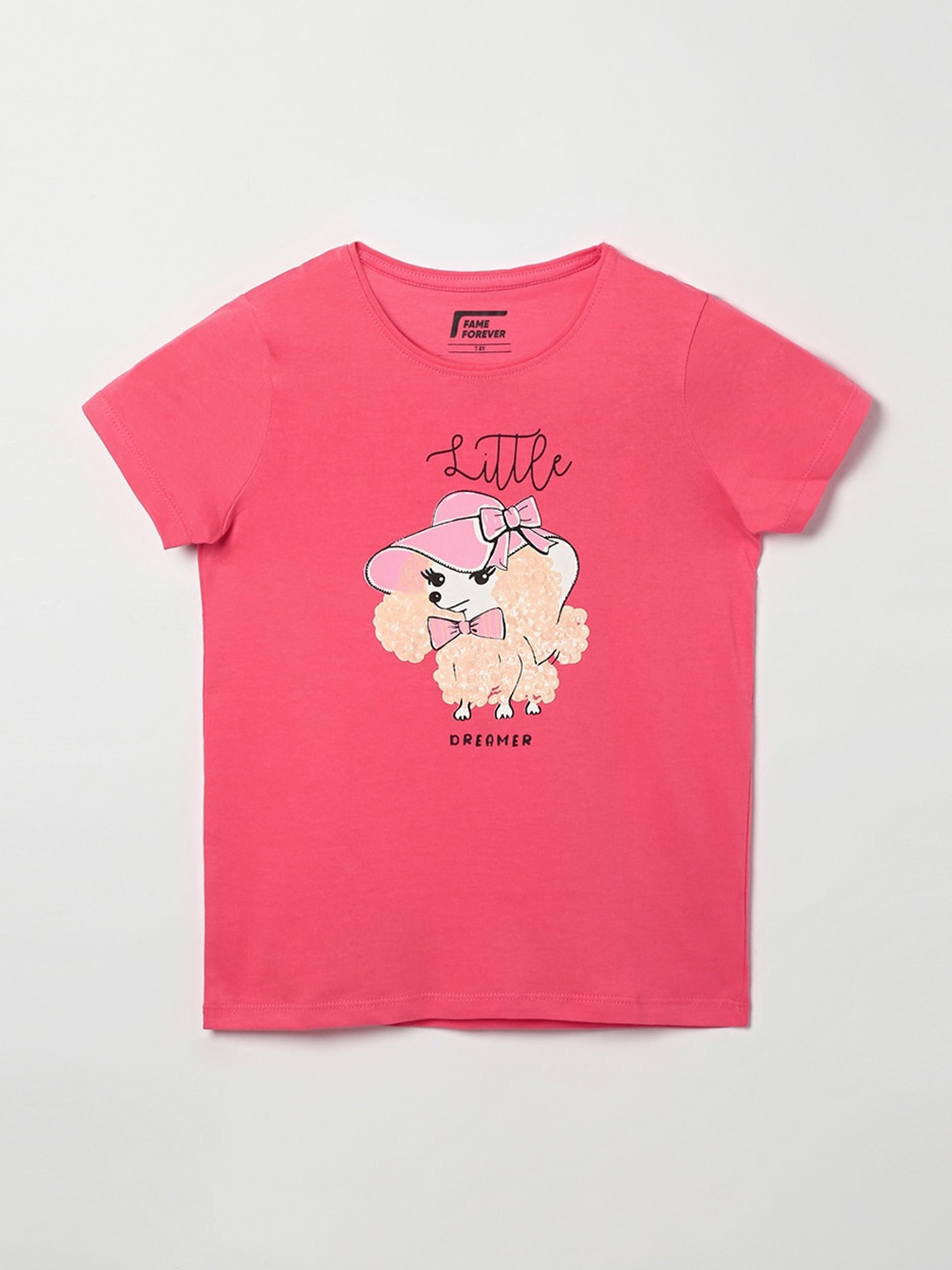 

Fame Forever by Lifestyle Coral Print Top