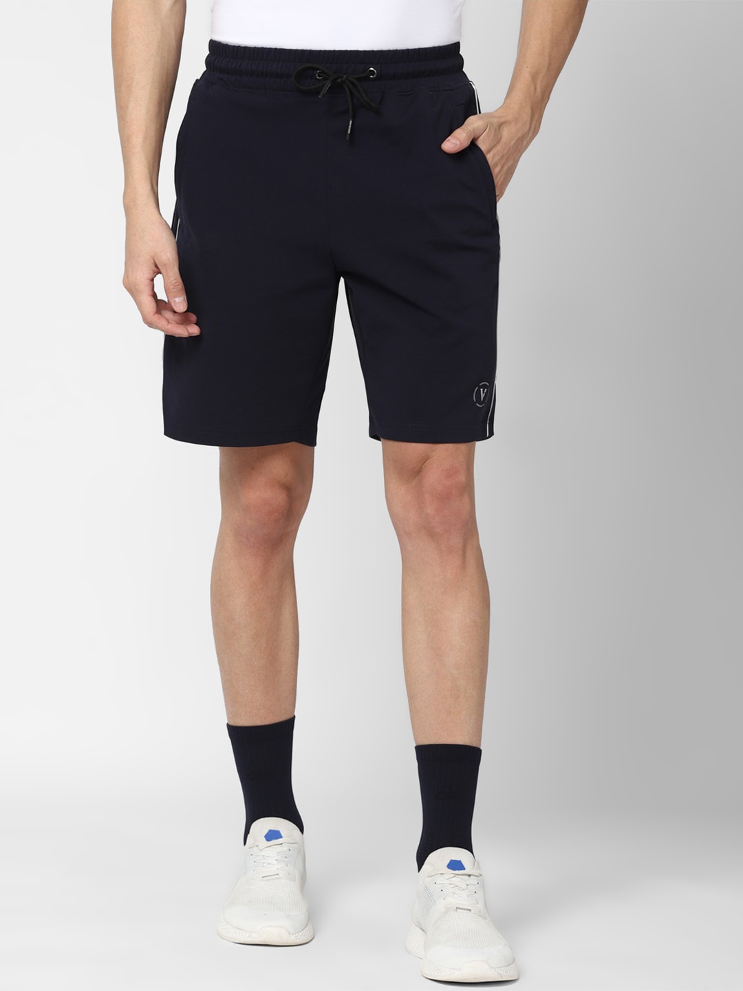 

Van Heusen Flex Men Cycling Shorts, Black