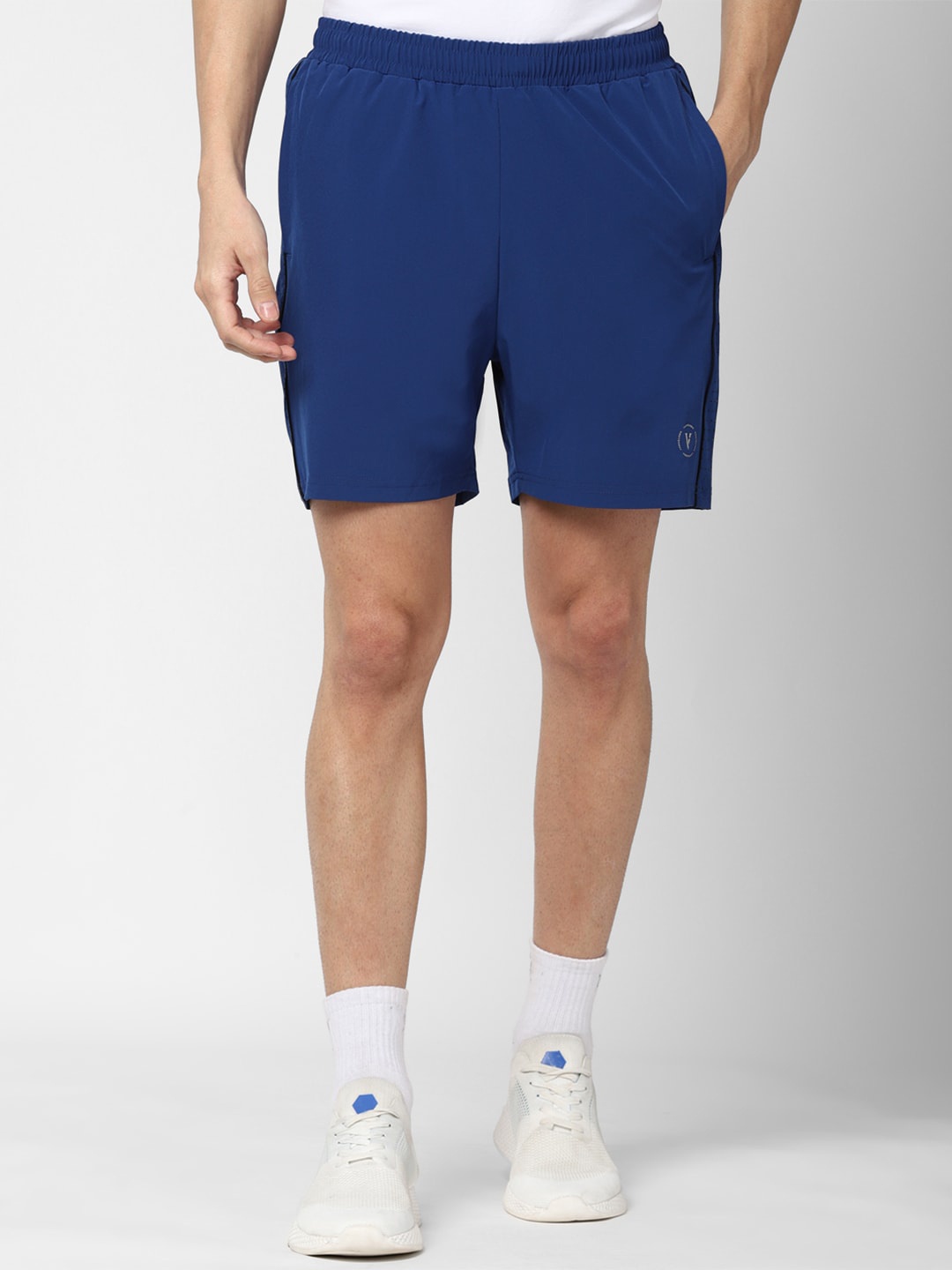 

Van Heusen Men Training Shorts, Blue