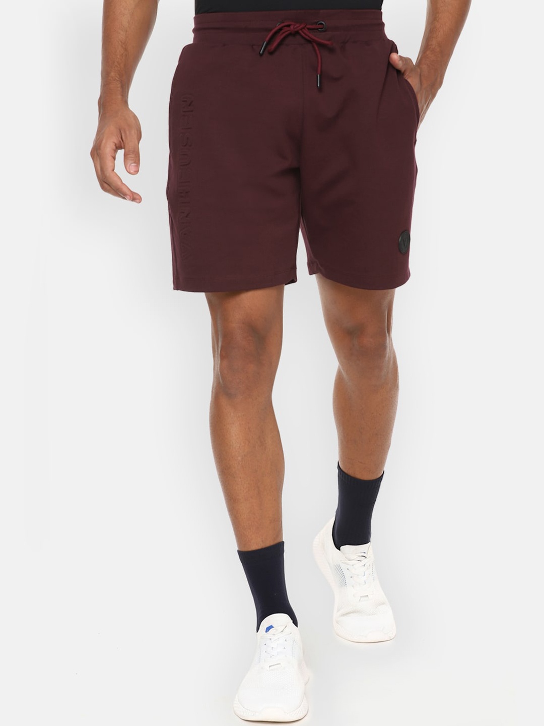 

Van Heusen Flex Men Maroon Yoga Sports Shorts