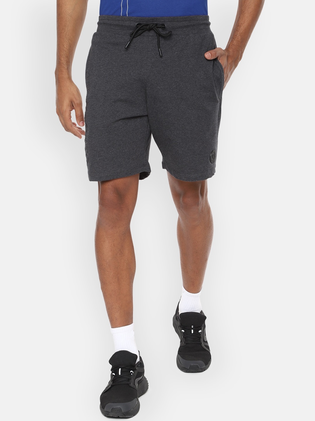 

Van Heusen Flex Men Grey Shorts