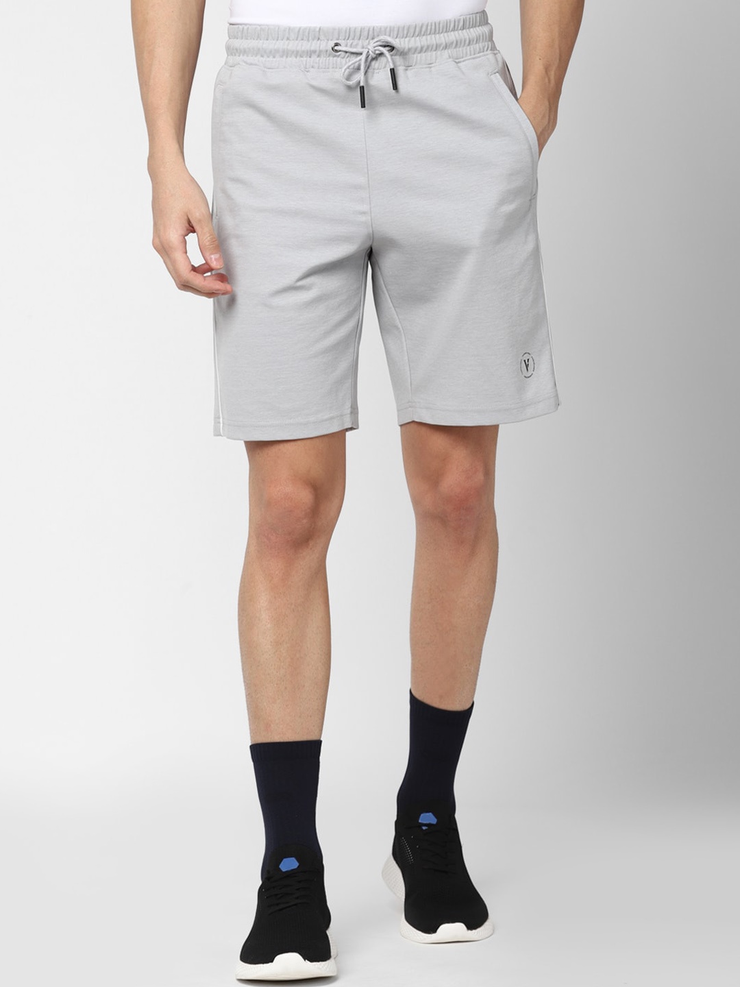 

Van Heusen Flex Men Grey Sports Shorts