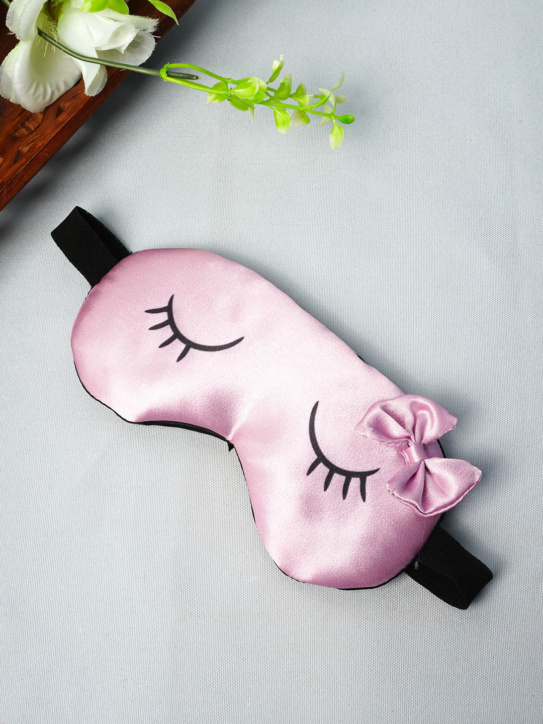 

Crazy Corner Pink Bow Eye Mask