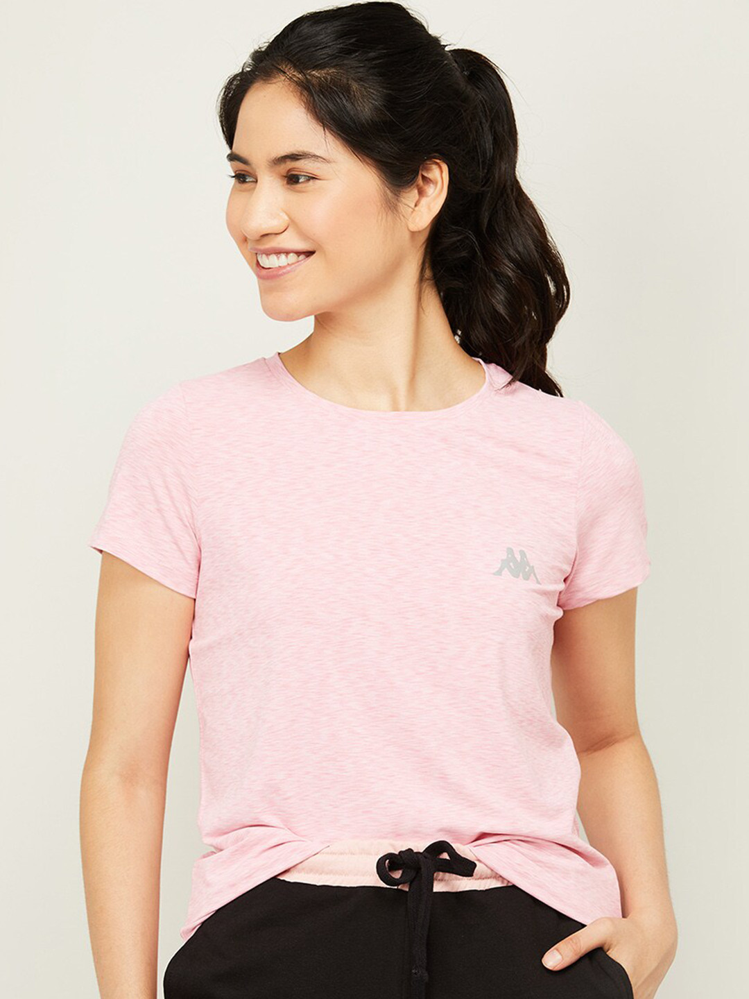 

Kappa Women Pink Outdoor T-shirt