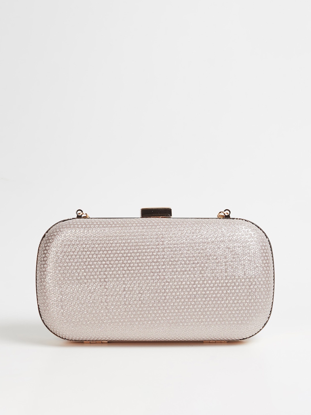 

CODE by Lifestyle Textured Structured Clutch with Quilted, Pink