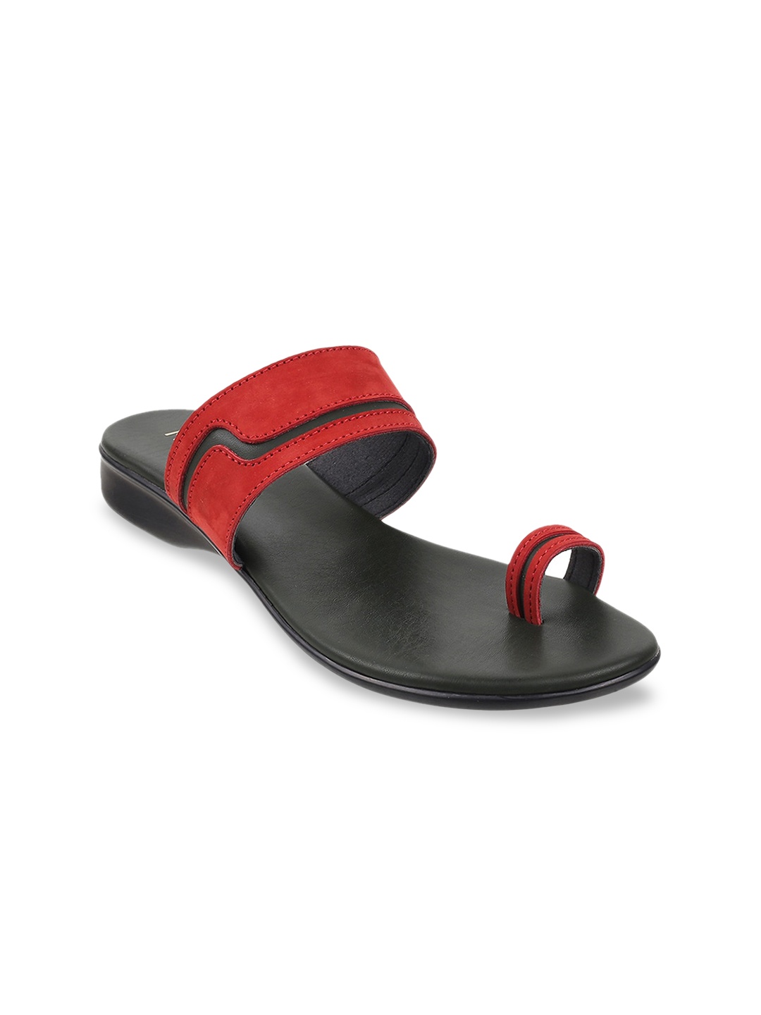 

Metro Women Red One Toe Flats